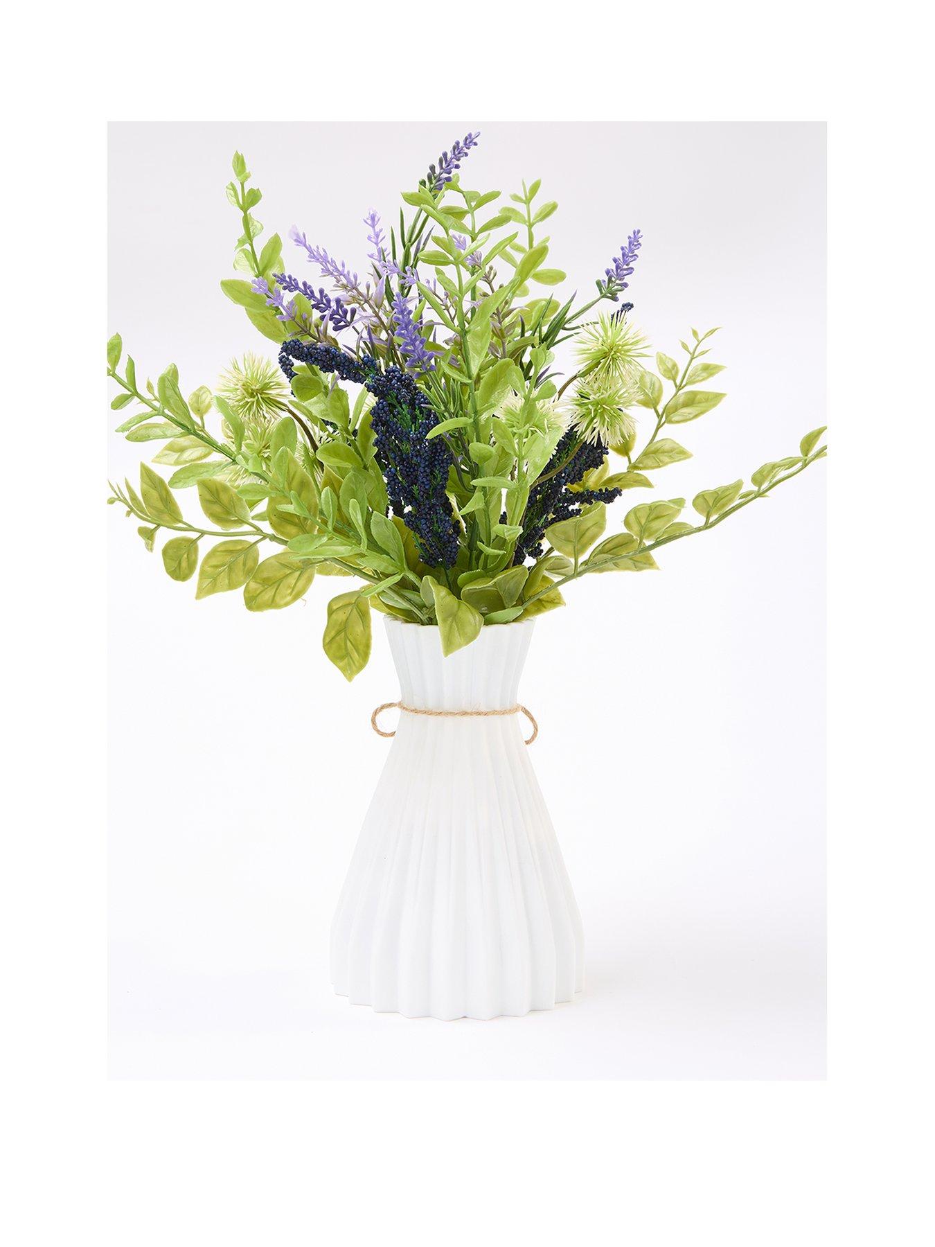 Image 3 of 5 of The Very Collection Faux Lavender Plant in Pot