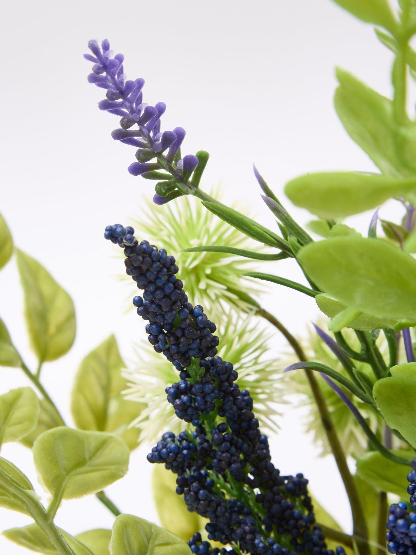 Image 5 of 5 of The Very Collection Faux Lavender Plant in Pot