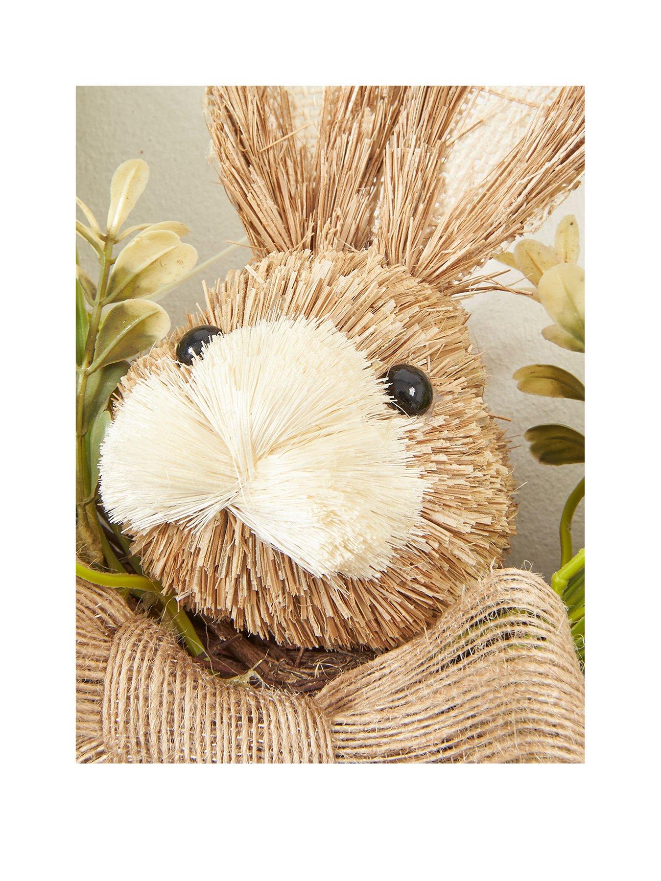  image of the-very-collection-bristle-rabbit-easter-wreath