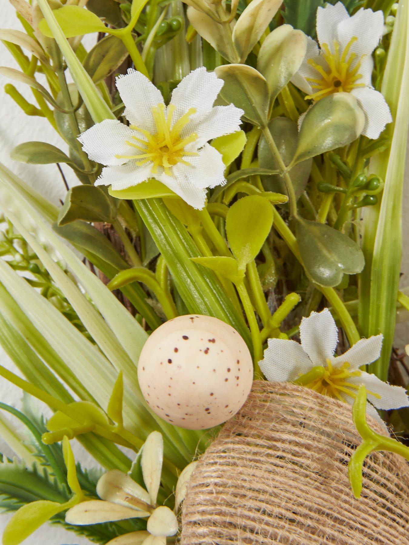 Image 5 of 5 of The Very Collection Bristle Rabbit Easter Wreath