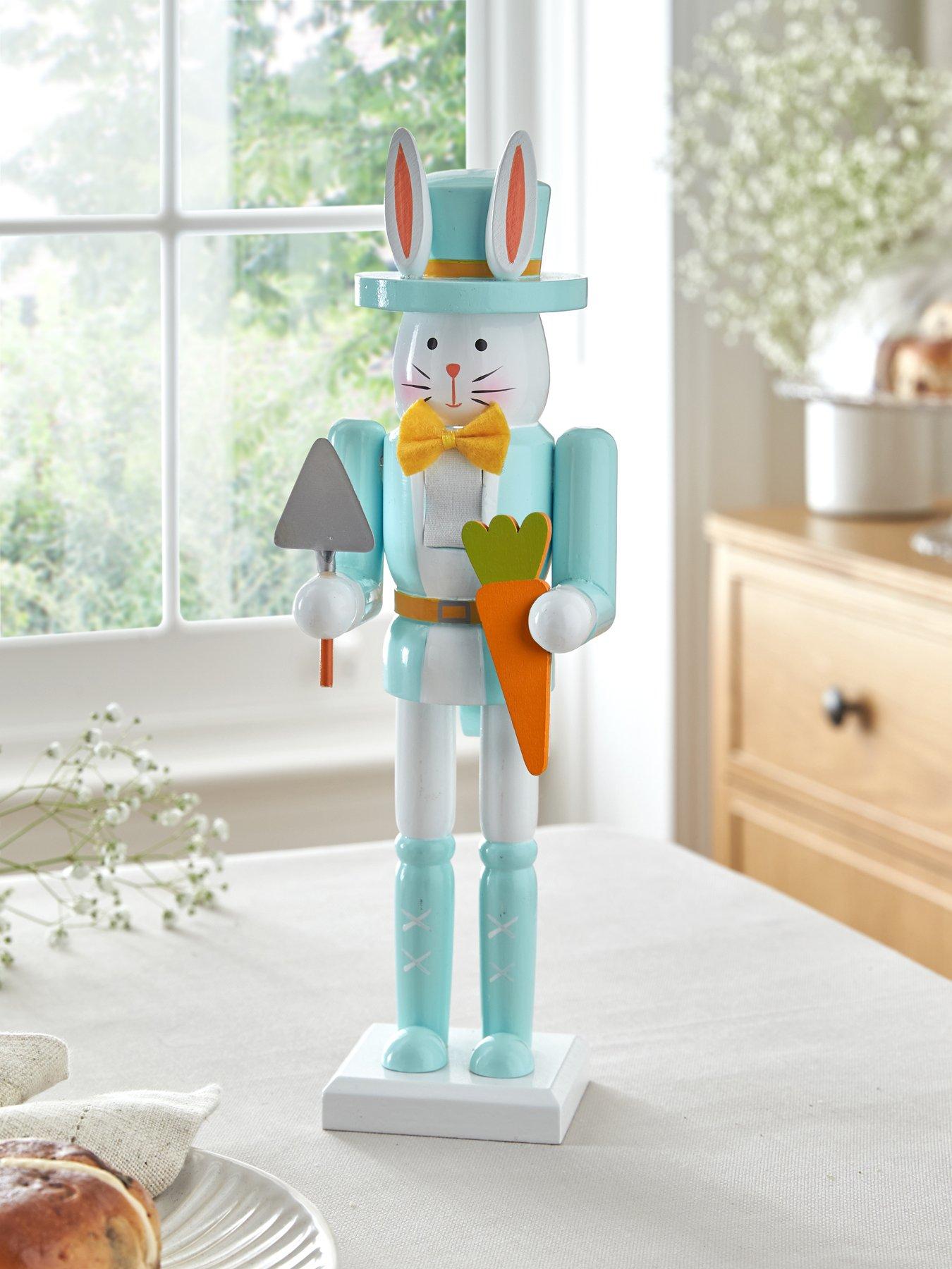 undefined 12-Inch Easter Bunny Nutcracker