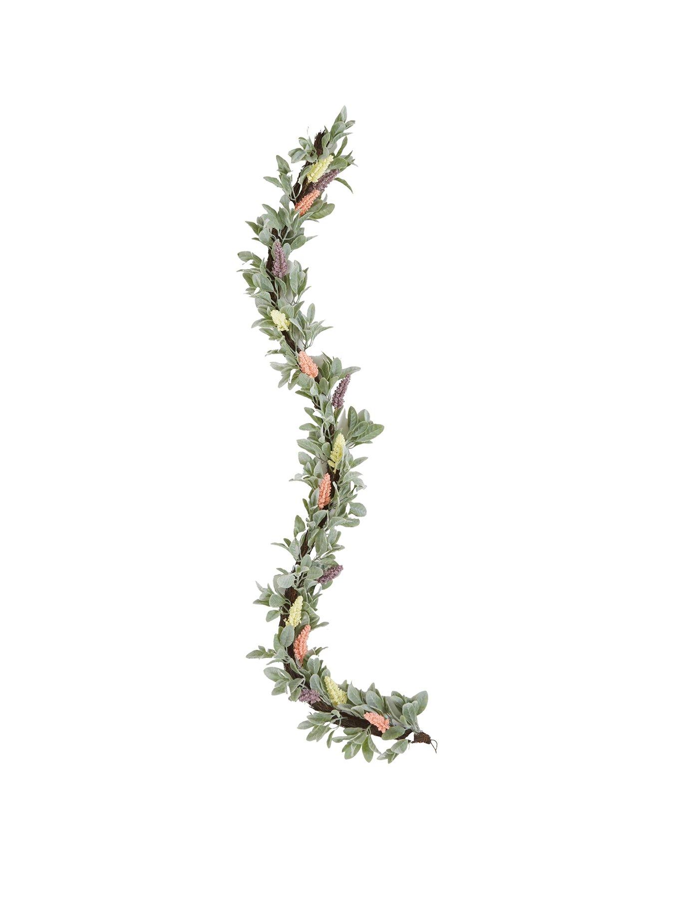 Image 2 of 5 of Very Home Lambs Ear Spring Garland (5.9 Foot)