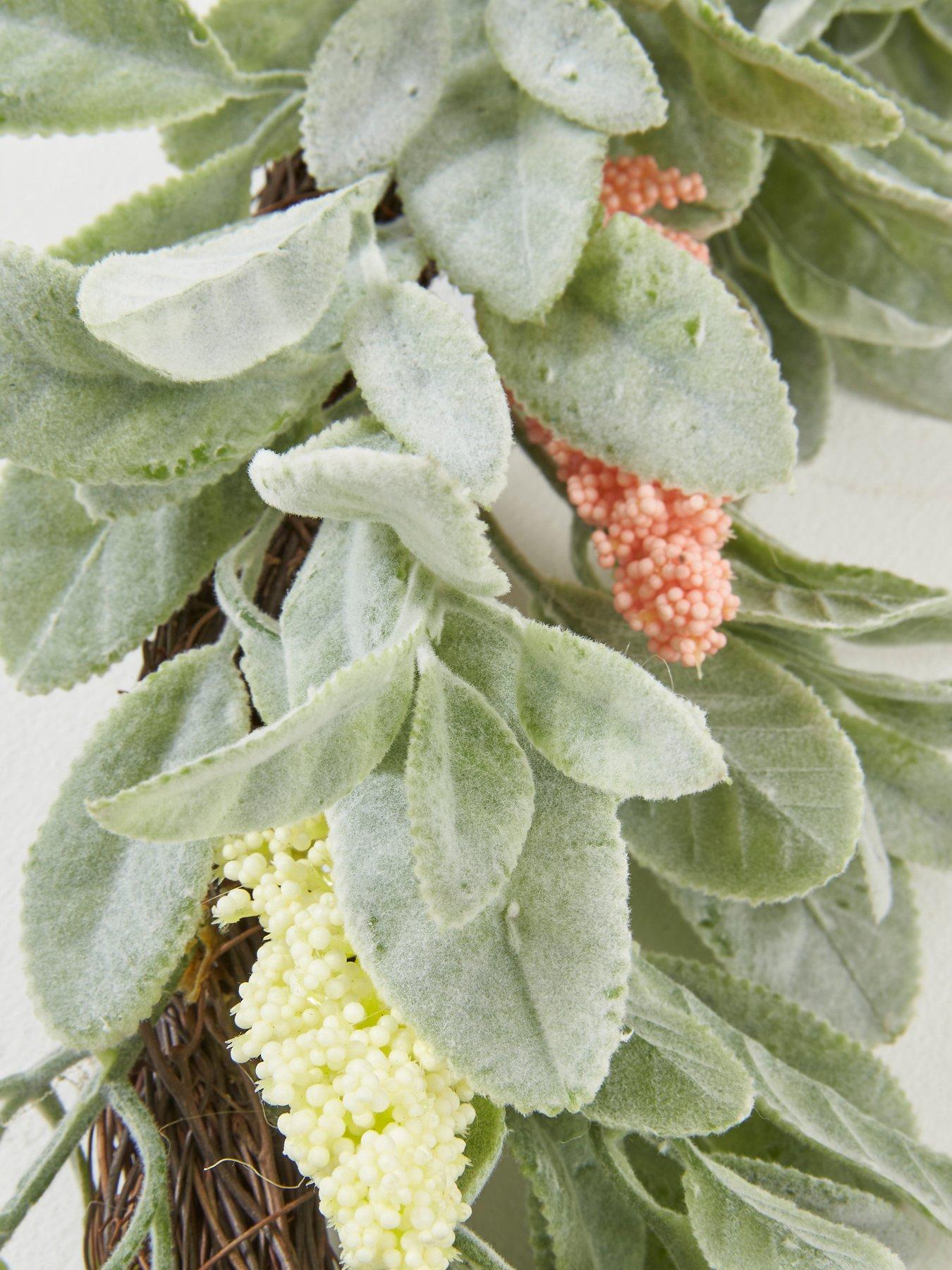 Image 4 of 5 of Very Home Lambs Ear Spring Garland (5.9 Foot)