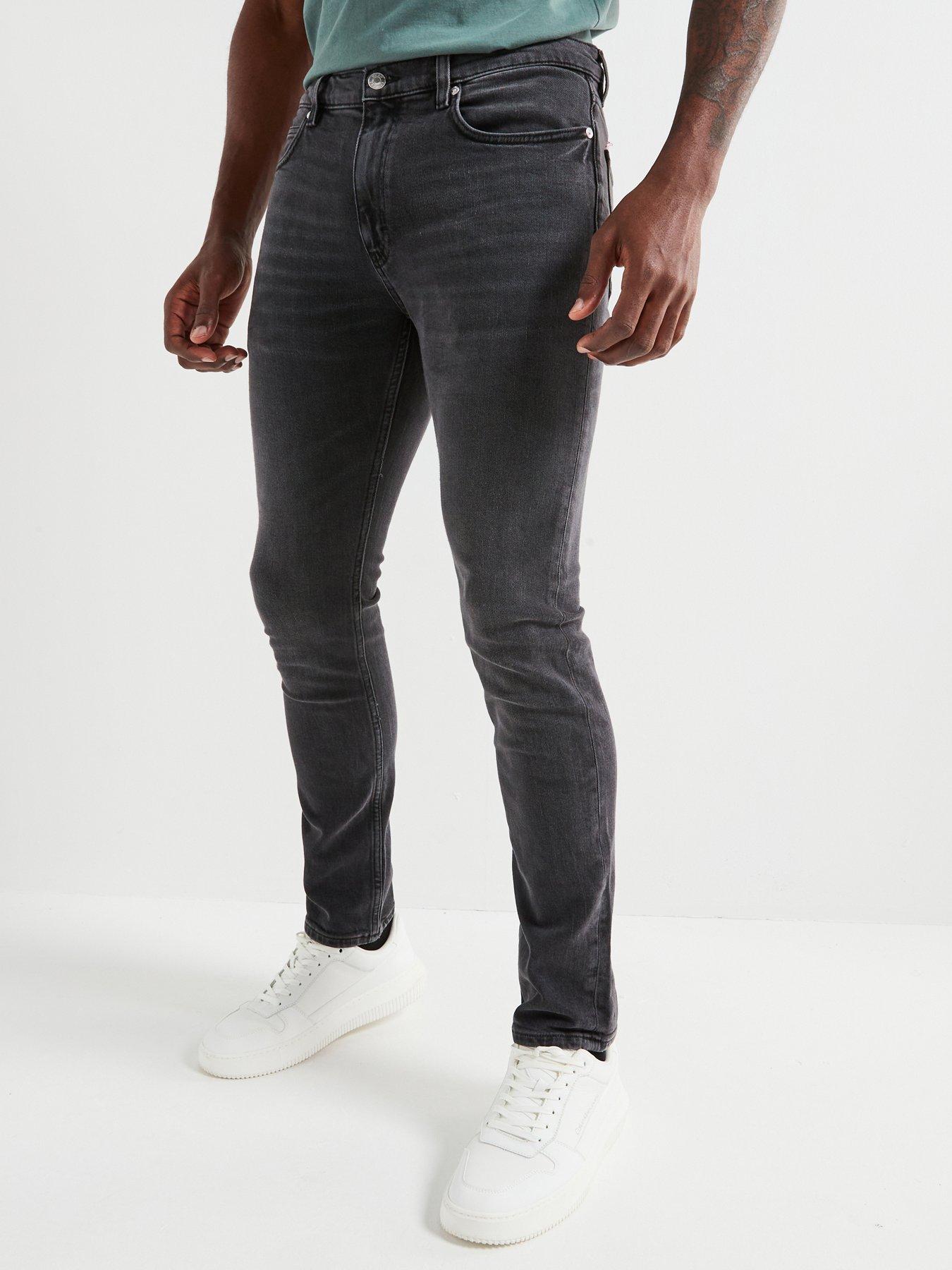 Image 1 of 5 of HUGO 734 Extra Slim Jeans - Grey