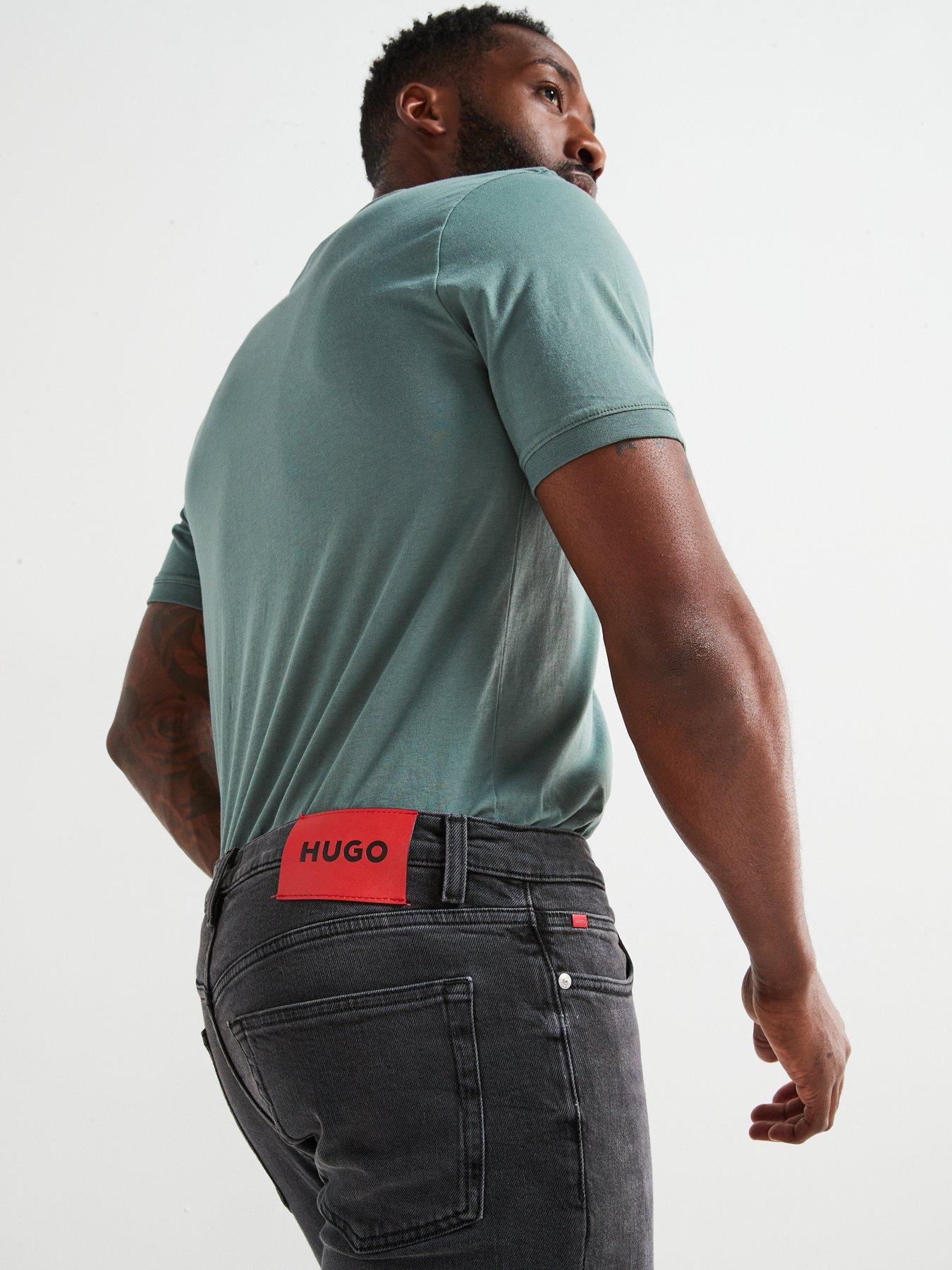 Image 4 of 5 of HUGO 734 Extra Slim Jeans - Grey