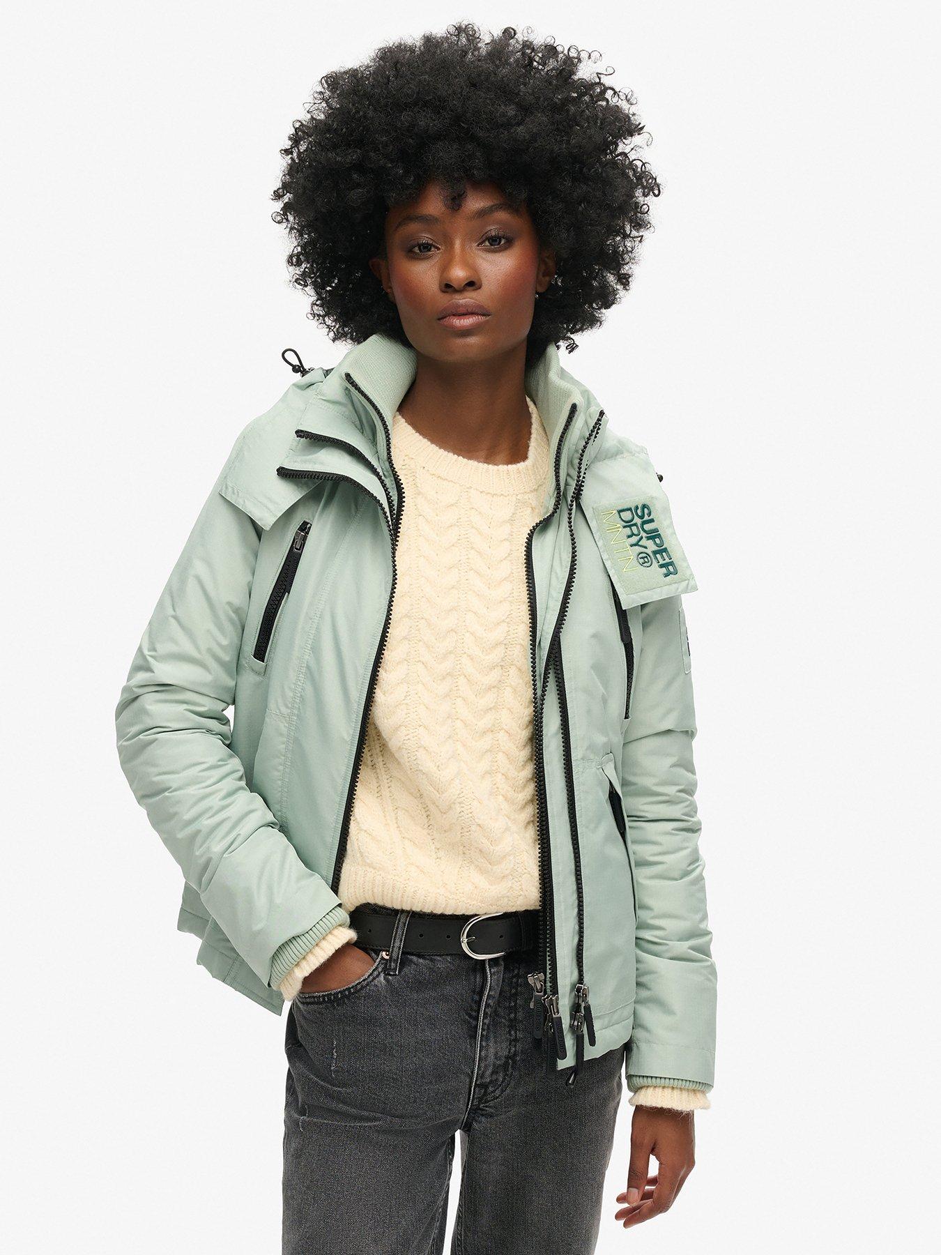undefined Hooded Mountain Windbreaker Jacket - Green