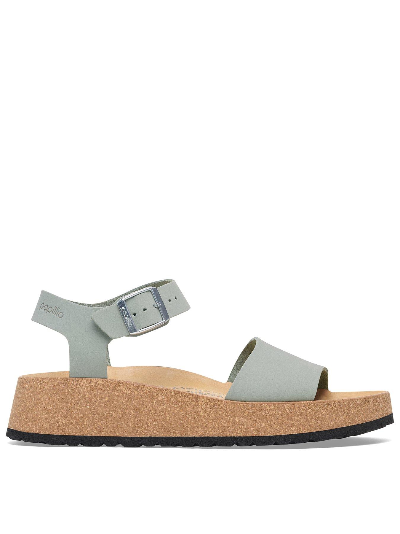 Birkenstock Glenda Nubuck Sandal - Sage
