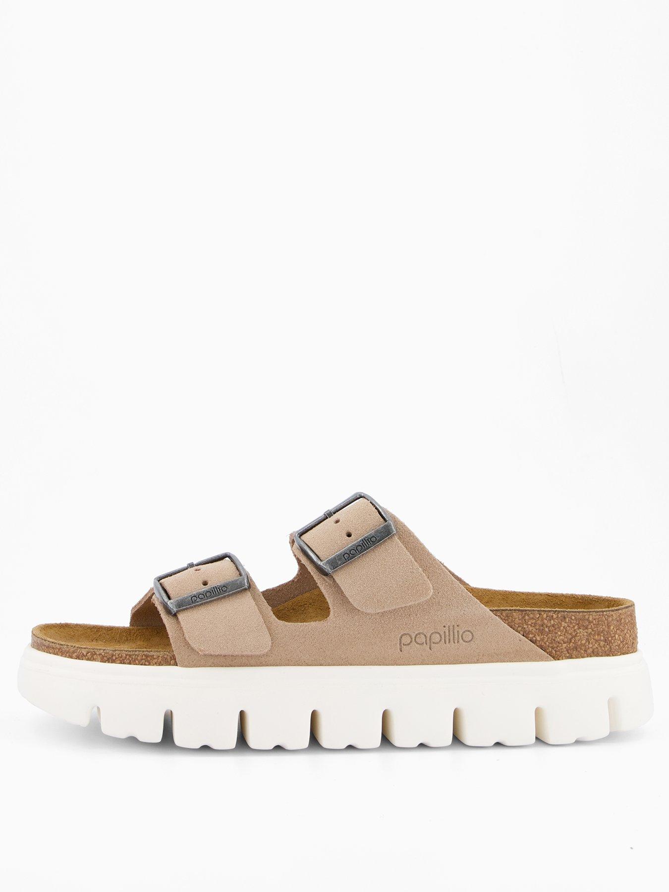  image of birkenstock-arizona-chunky-suede-sandal-sand