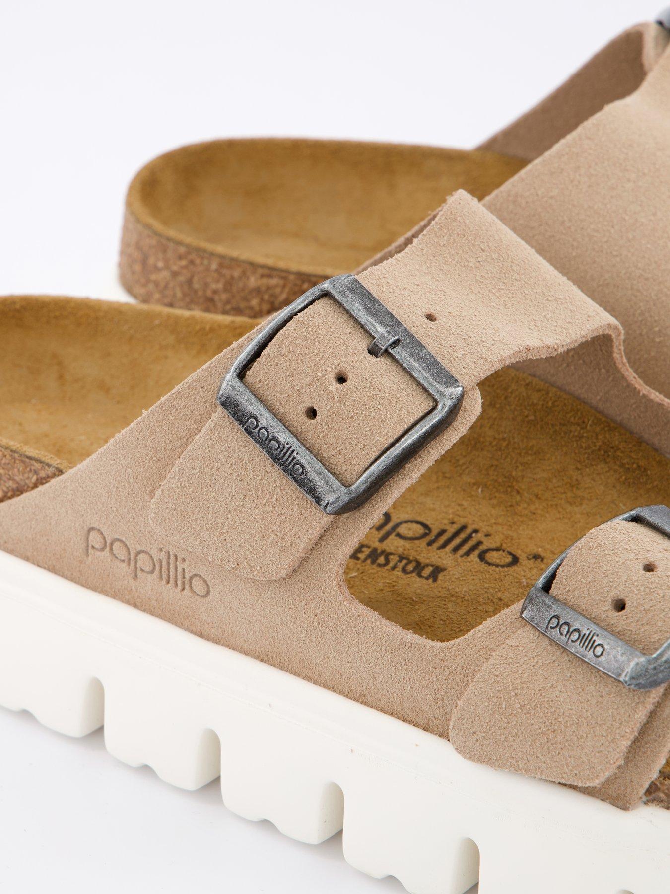  image of birkenstock-arizona-chunky-suede-sandal-sand