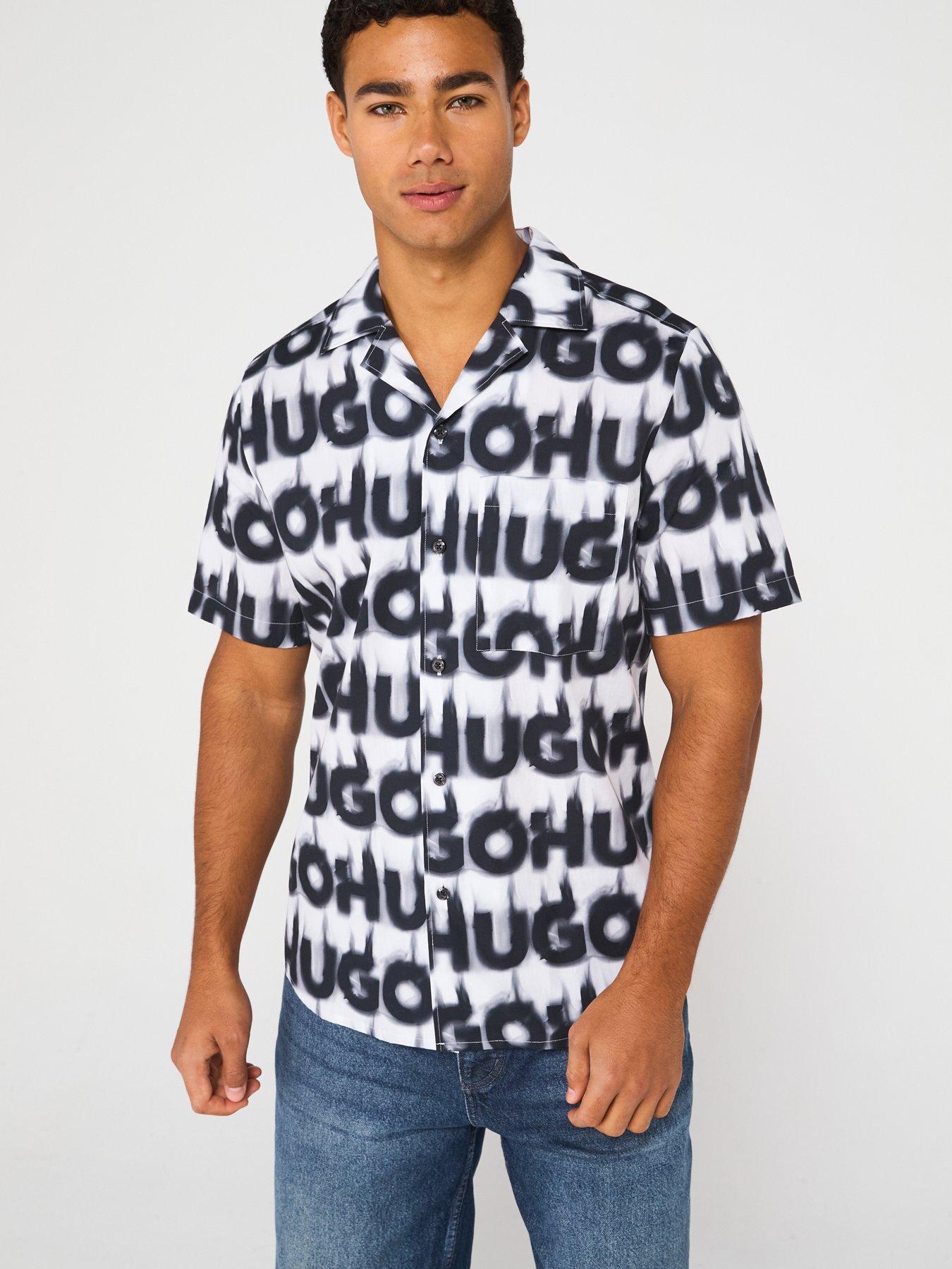 hugo-ellino-relaxed-fit-all-over-print-cuban-short-sleeve-shirt-whitemulti