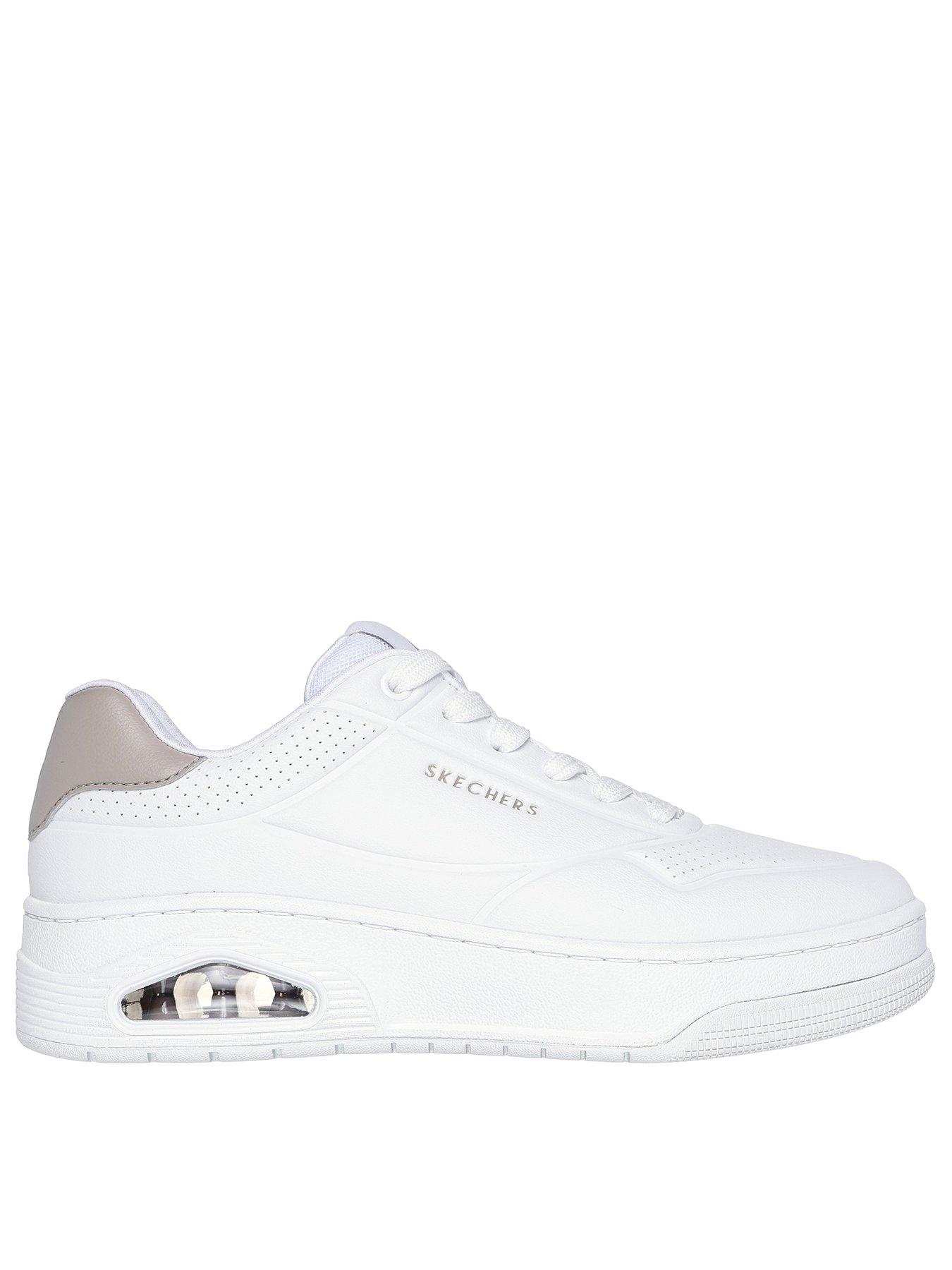 undefined Uno Court Embossed Duraleather Lace Up Fashion Sneakers - Duraleather/ Natural Trim