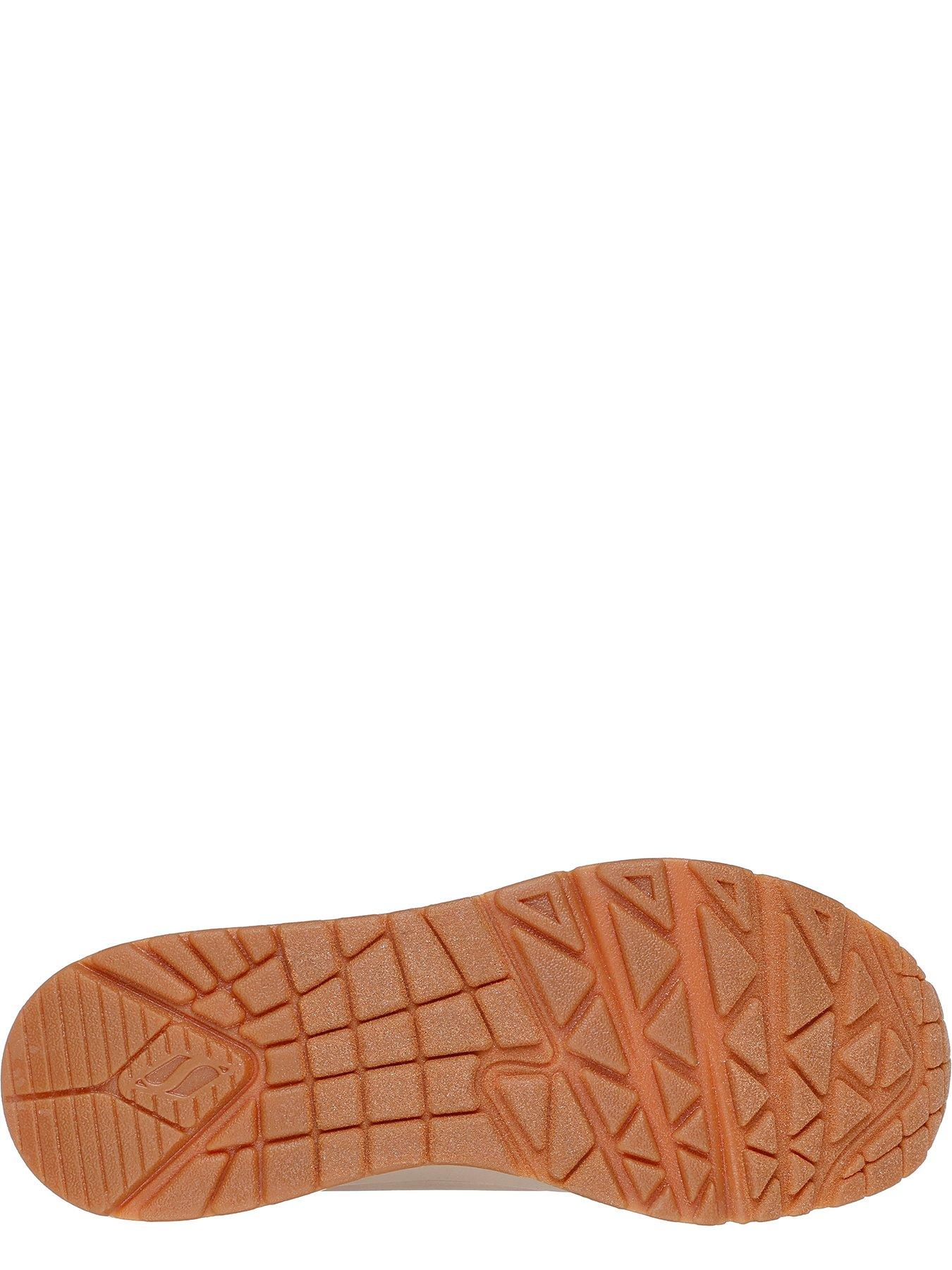  image of skechers-uno-shimmer-away-slip-on-metallic-trainer-pink