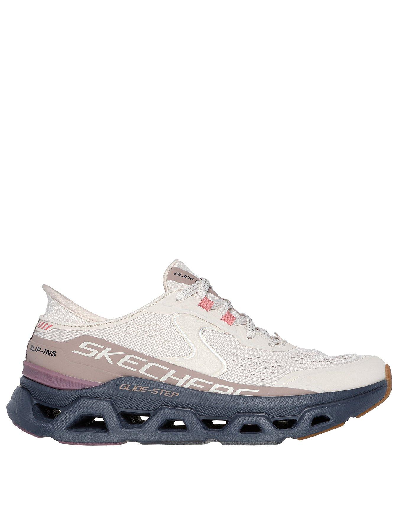 skechers-glide-step-altus-lace-up-slip-in-trainer-natural-meshgray-trim