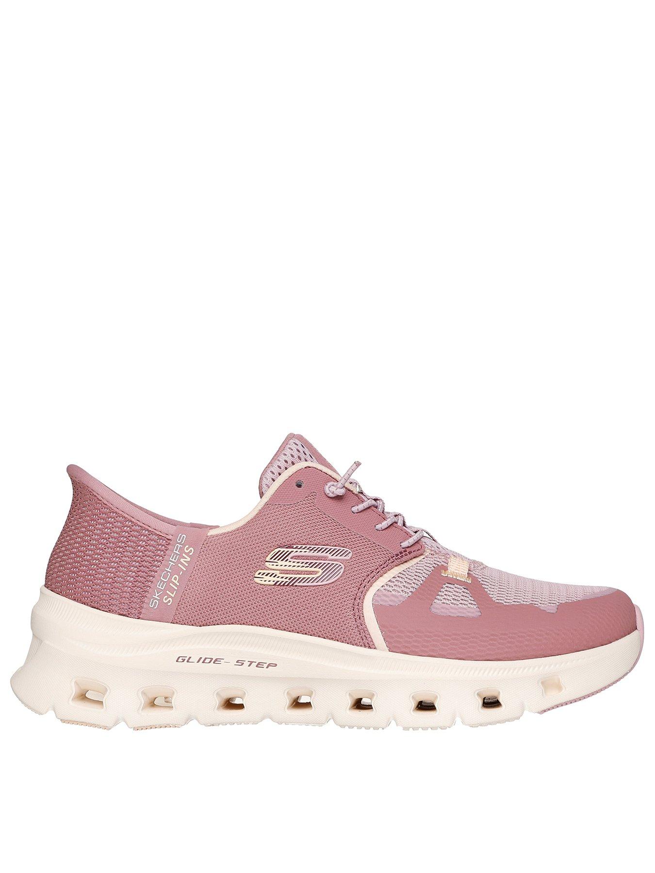 skechers-glide-step-pro-mesh-bungee-slip-ins-dark-mauve-meshlight-mauve-trim