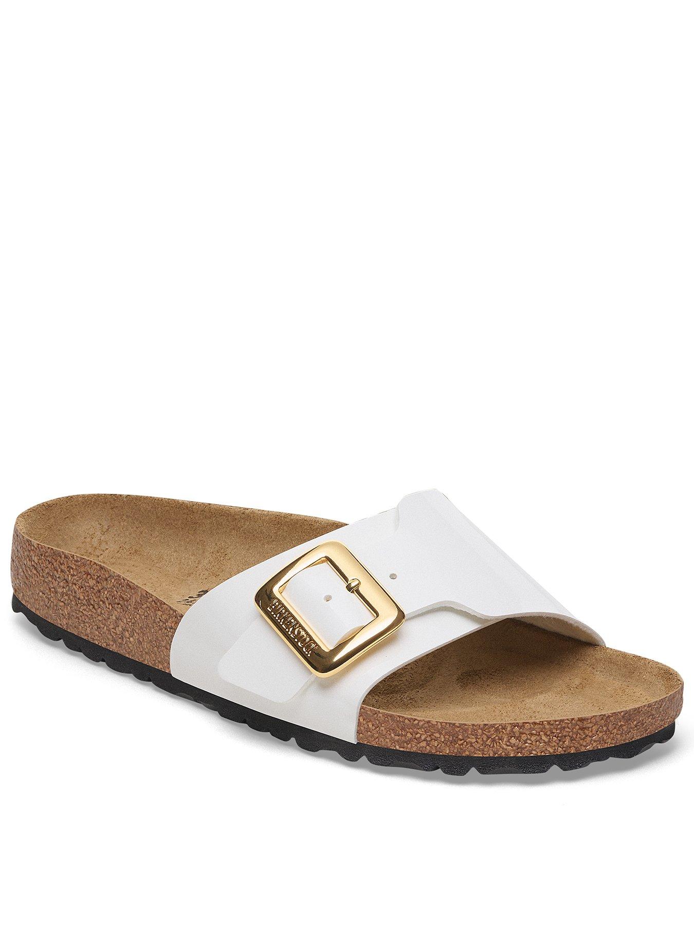 Birkenstock Catalina Cushion Buckle Sandal - White