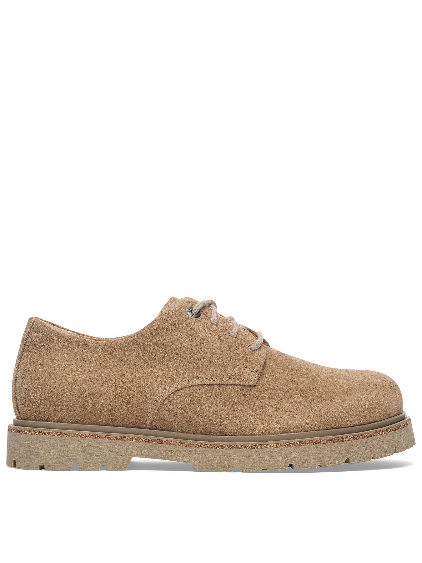  image of birkenstock-highwood-lace-up-shoes-brown-natural