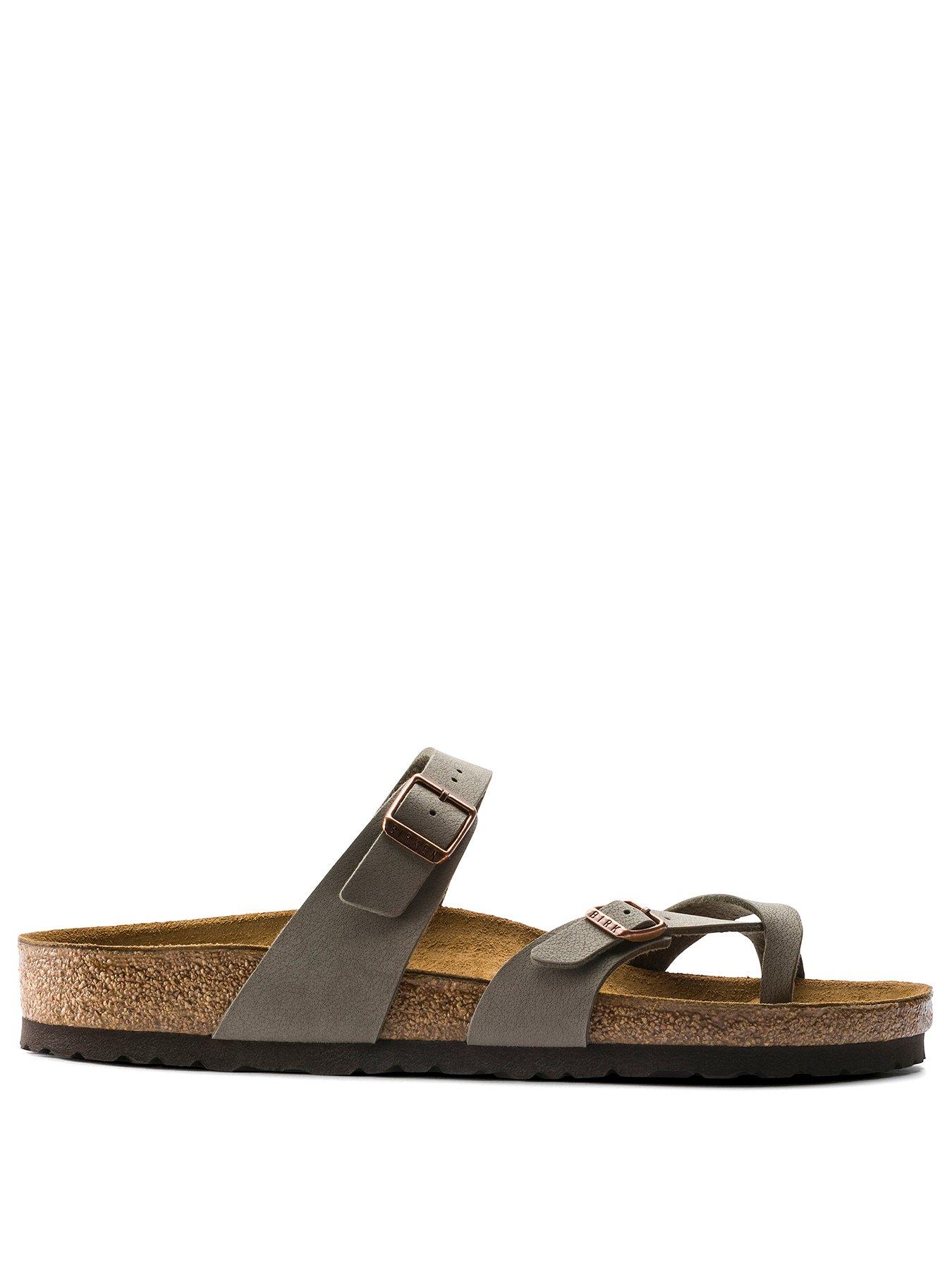  image of birkenstock-mayari-bfbc-stone-grey