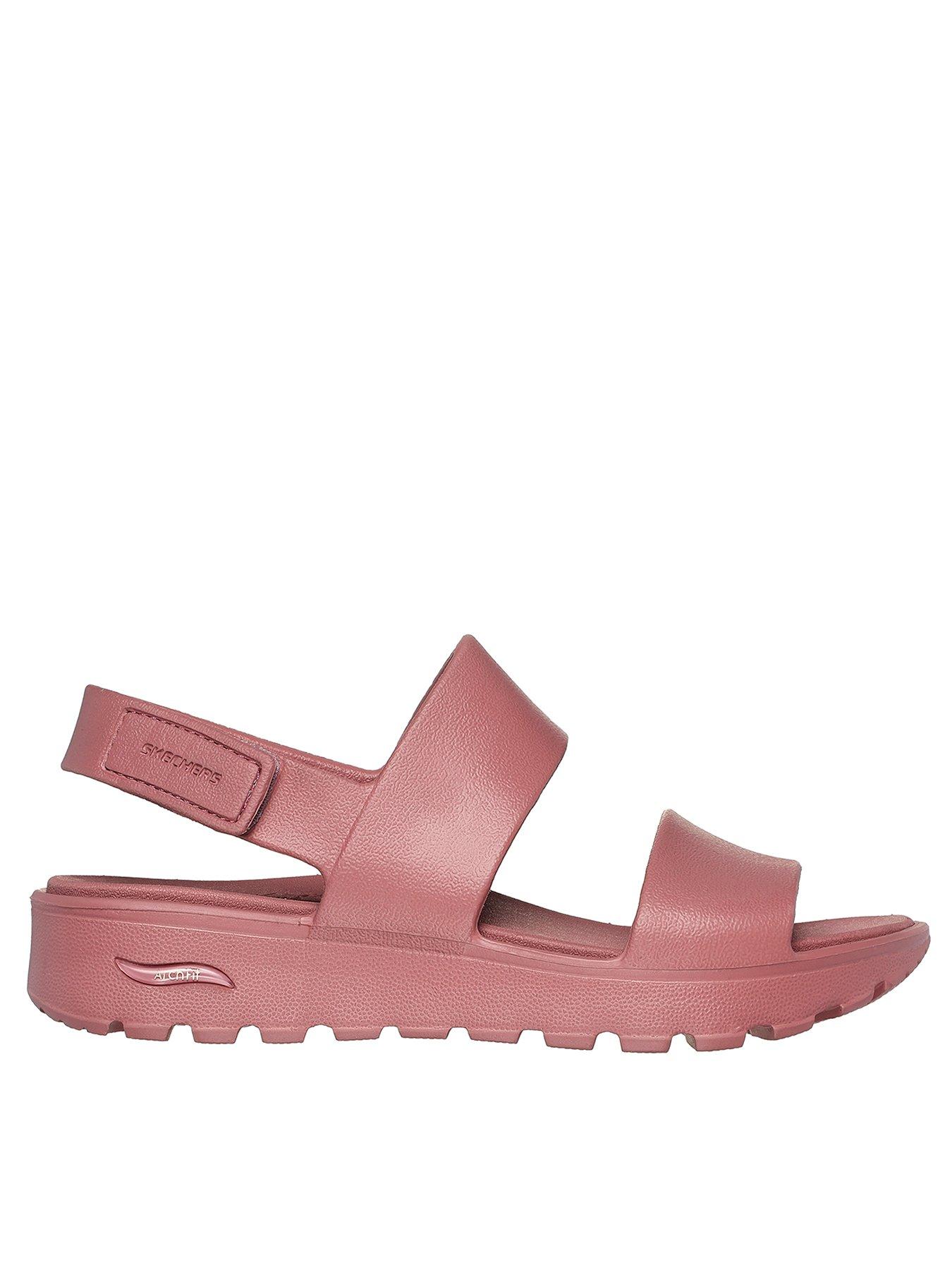 Skechers Arch Fit Footsteps Molded Sling Back Sandal Rose