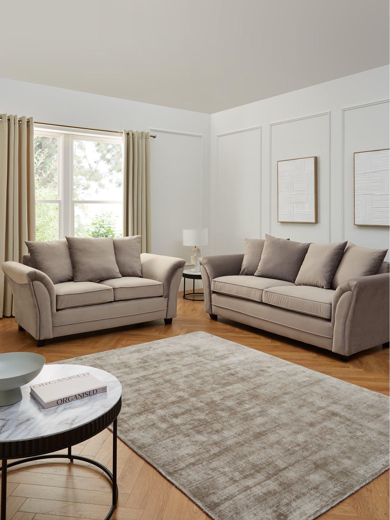 The Very Collection Leila 3 + 2 Seater Set (Buy  &  SAVE) - FSC® Certified