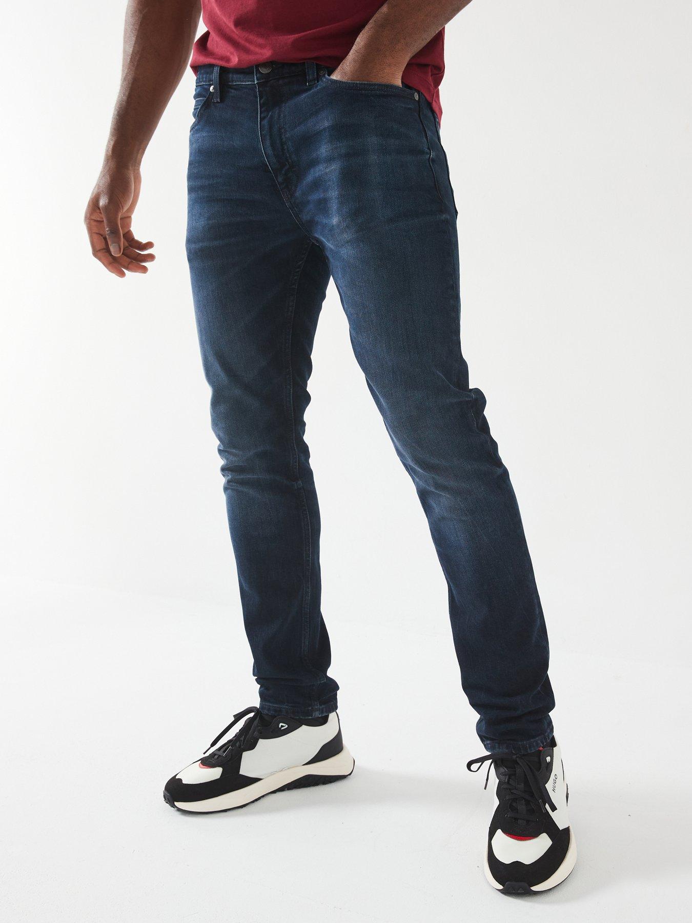 Image 1 of 4 of HUGO 734 Extra Slim Jeans - Navy