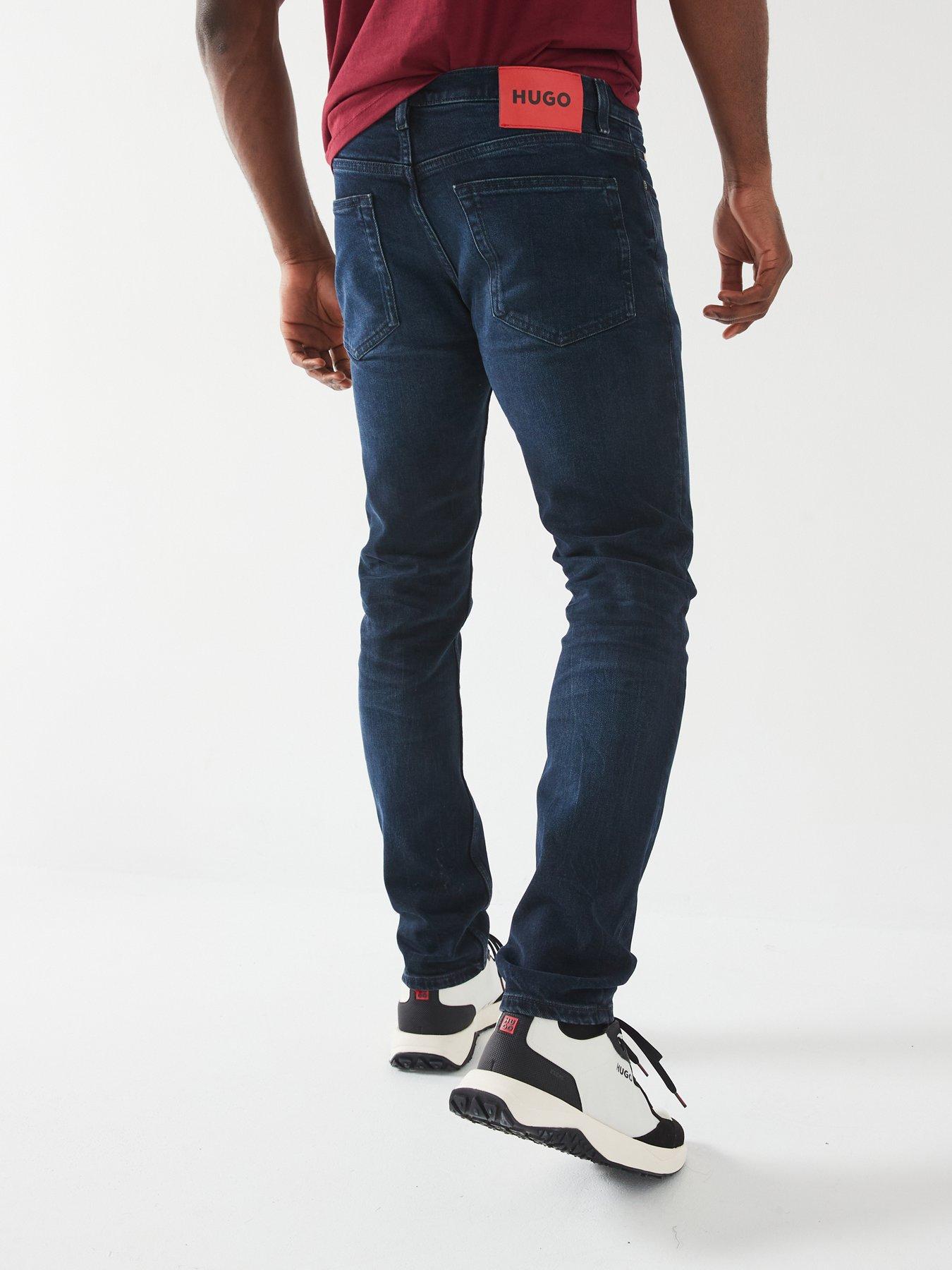 Image 2 of 4 of HUGO 734 Extra Slim Jeans - Navy