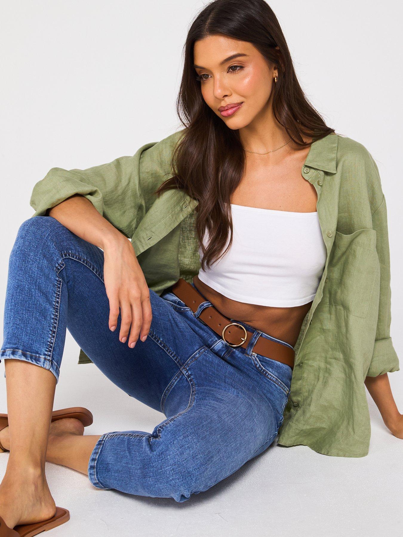  image of everyday-denim-capri-jeans