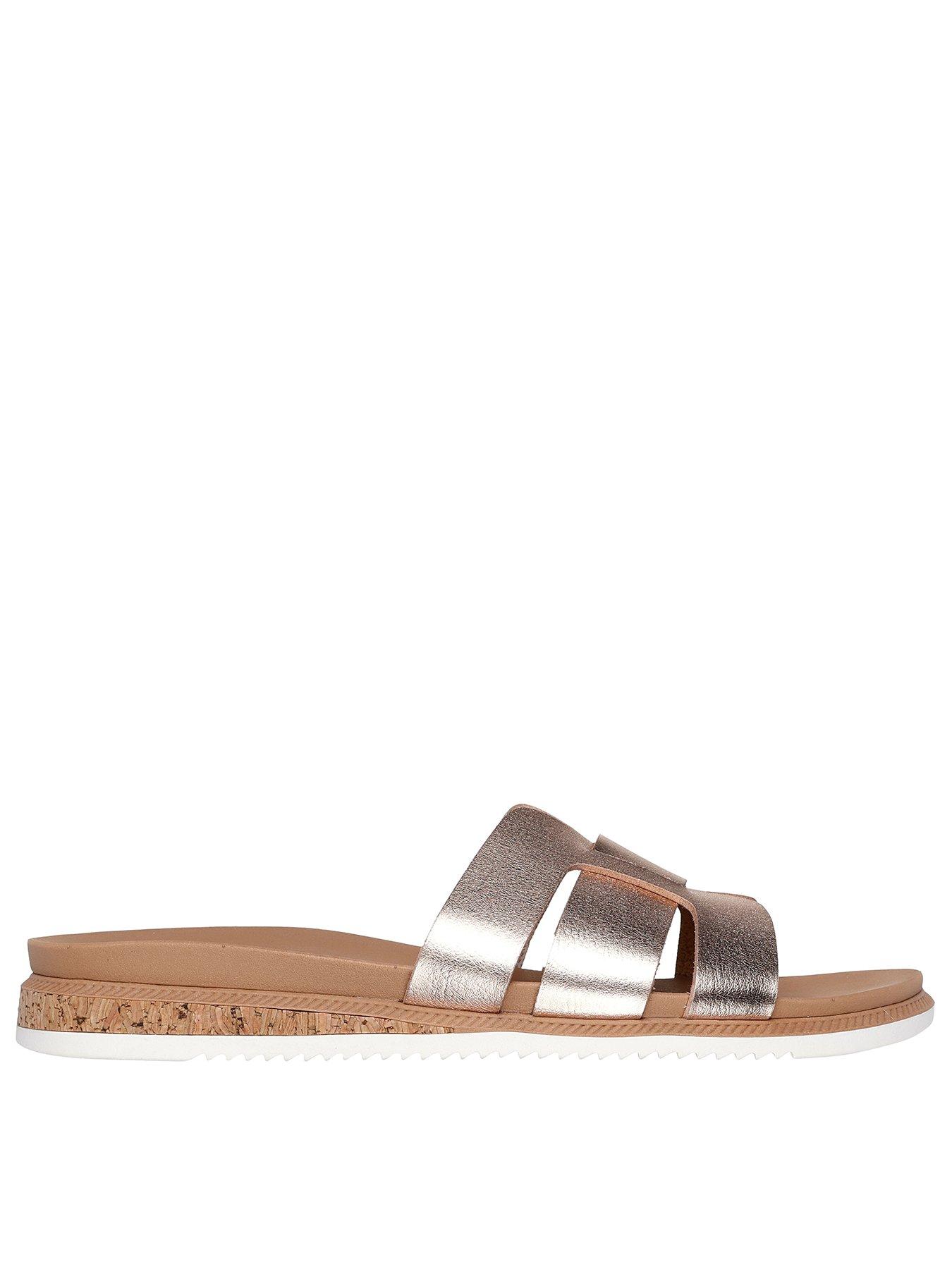 skechers-desert-kiss-low-duraleather-double-h-strap-slide-rose-gold-duraleather
