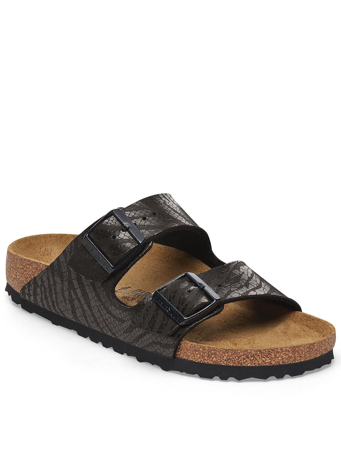undefined Arizona Soft Zebra Sandal - Black