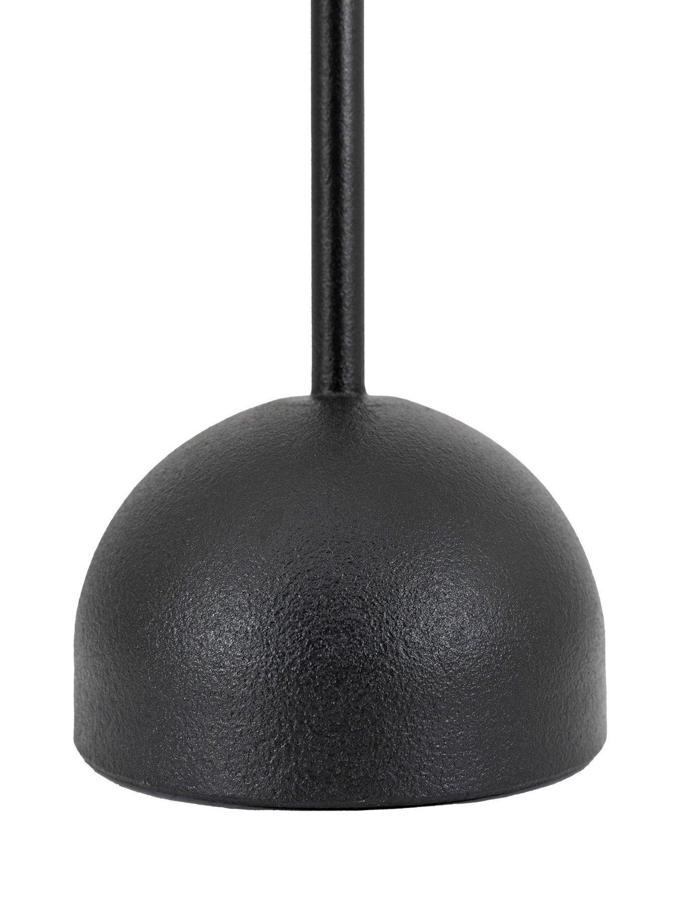  image of gallery-roddy-candlestick-large-black-100x100x600mm