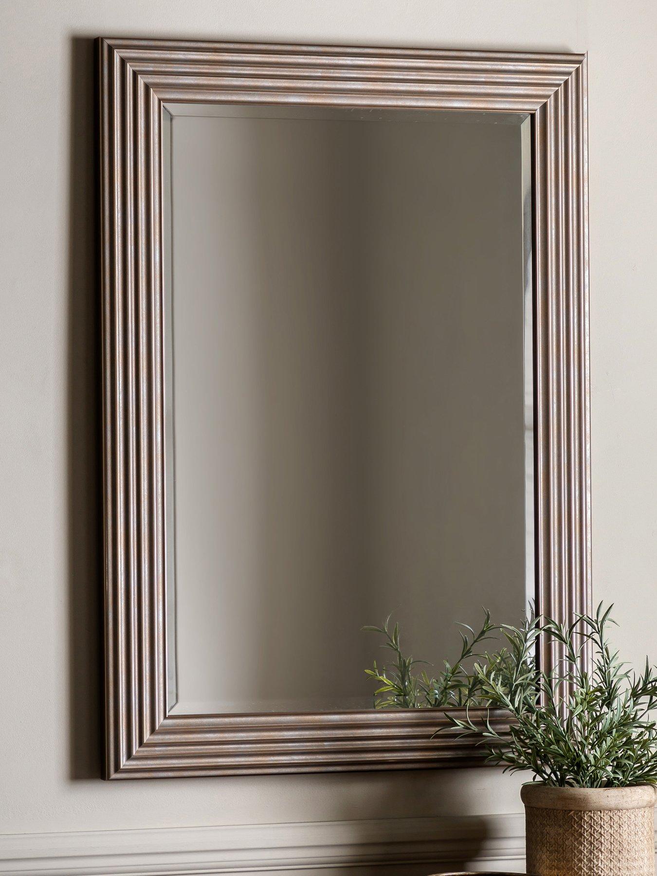 Image 1 of 7 of Gallery Direct Whitechapel Mirror Gold Rectangle 770x1070mm
