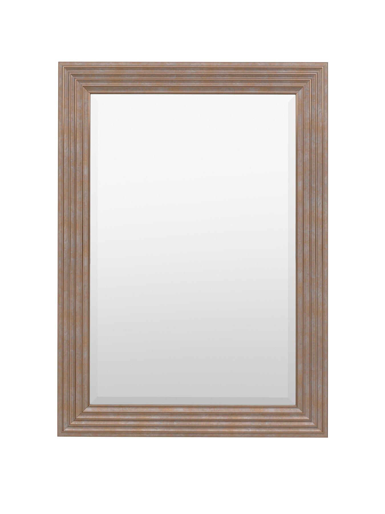 Image 2 of 7 of Gallery Direct Whitechapel Mirror Gold Rectangle 770x1070mm
