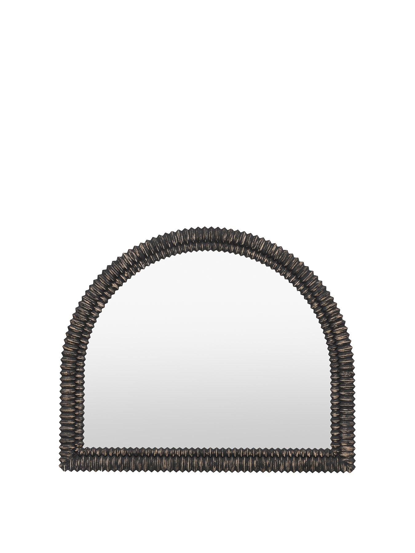  image of gallery-pimlico-arch-mirror-black-1200x1000mm