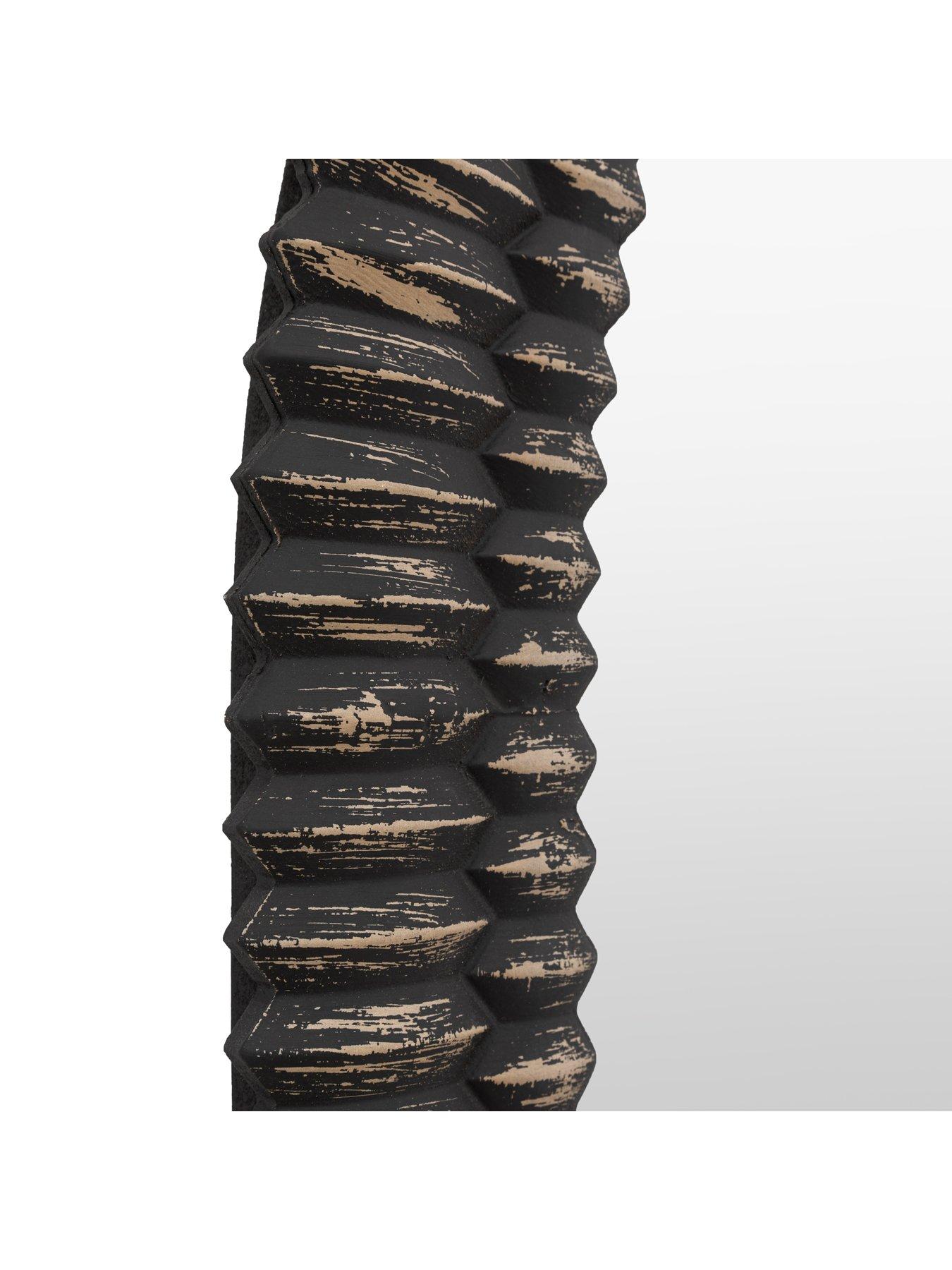 Image 5 of 7 of Gallery Direct Pimlico Arch Mirror Black 1200x1000mm