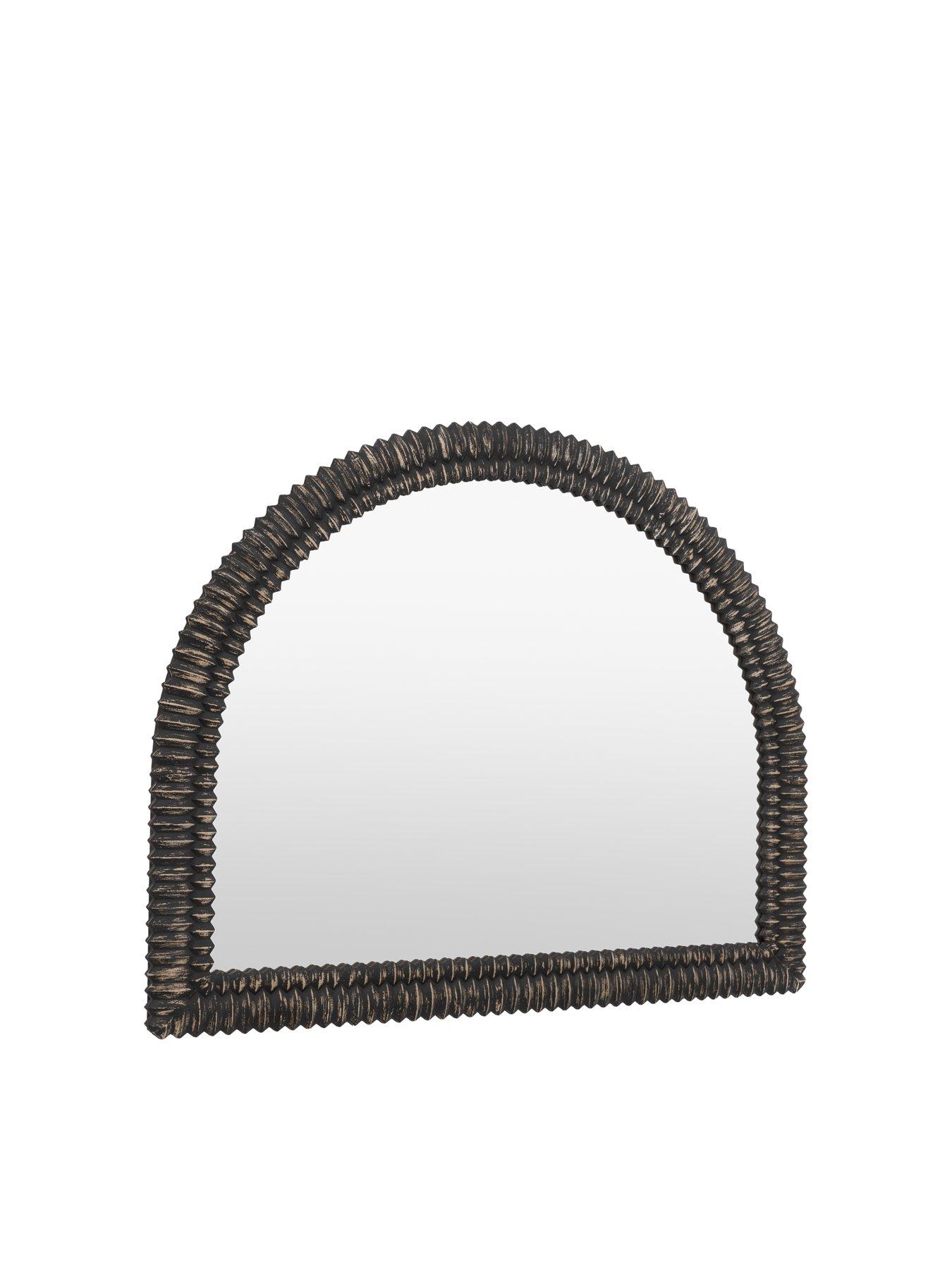Image 7 of 7 of Gallery Direct Pimlico Arch Mirror Black 1200x1000mm
