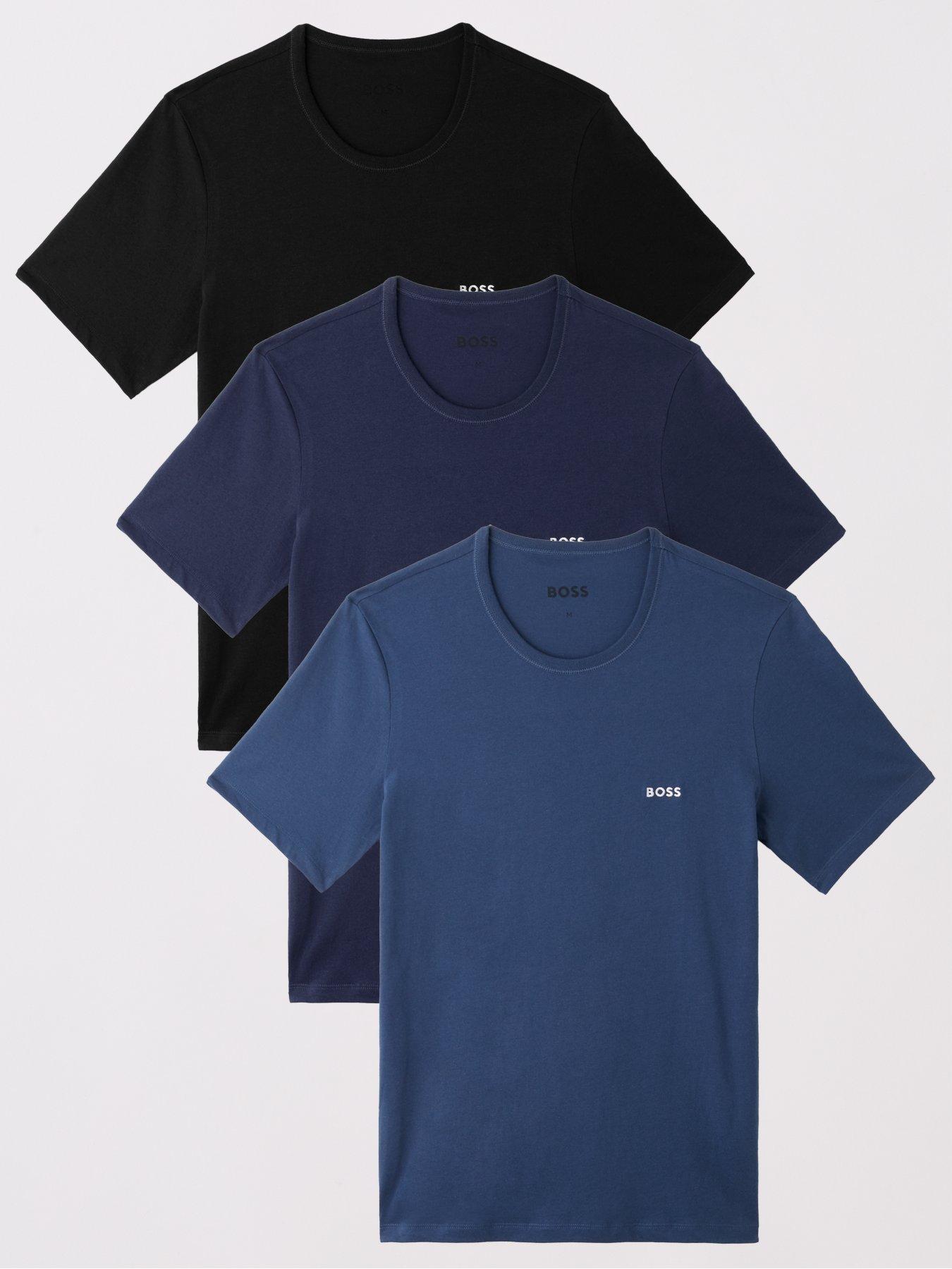  image of boss-3-pack-t-shirt--blueblacknavy