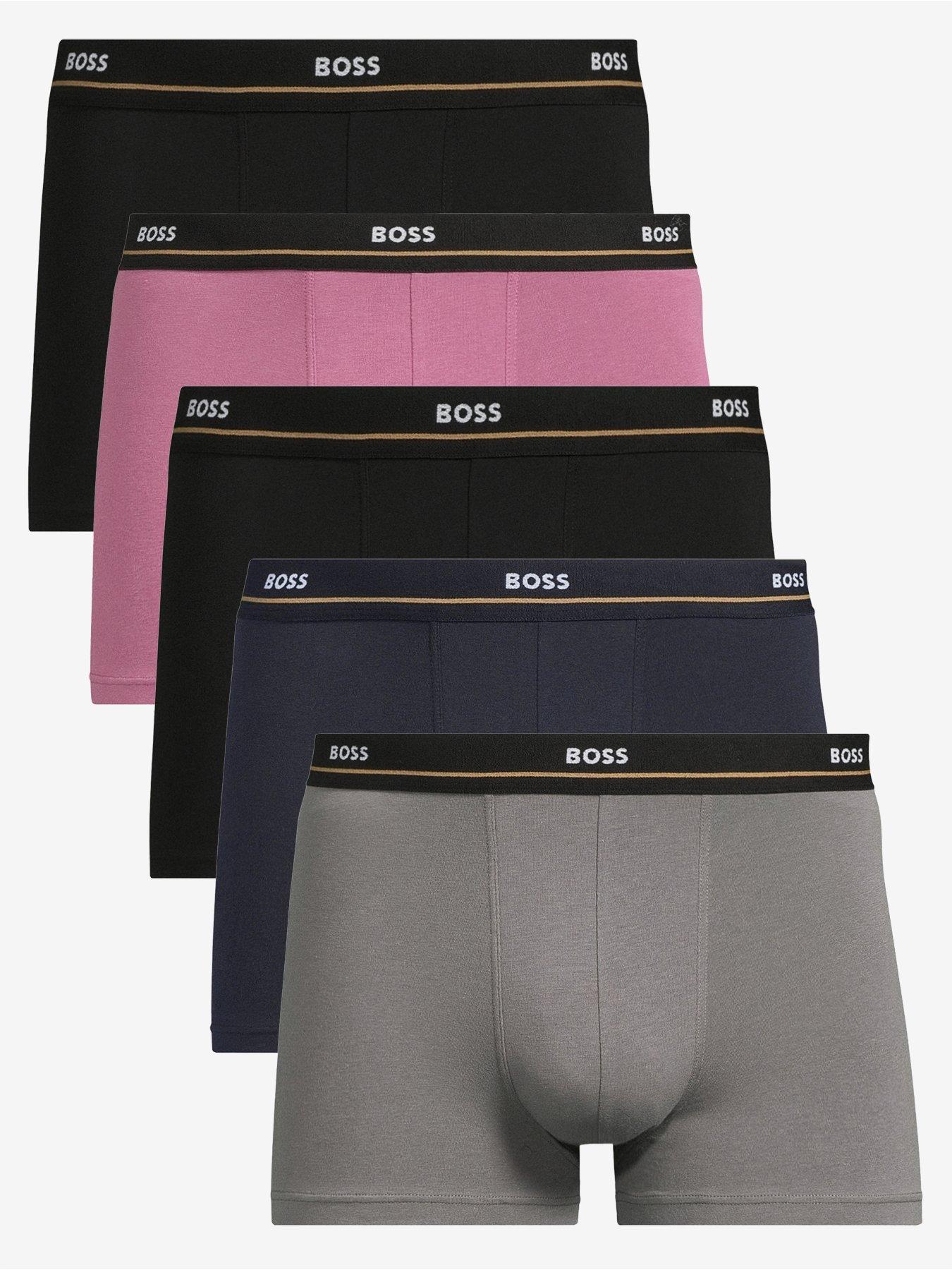 boss-5-pack-of-essential-waistband-trunks-multi