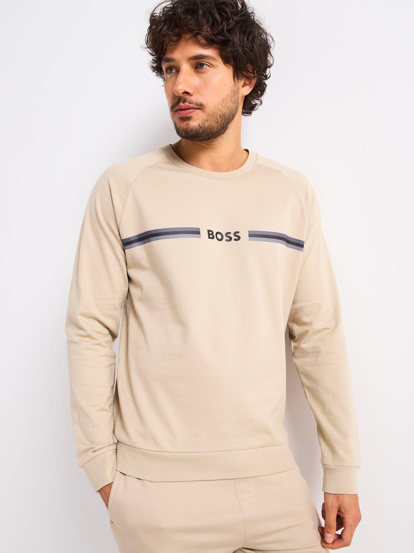 boss-authentic-loungewear-crew-sweat-beige