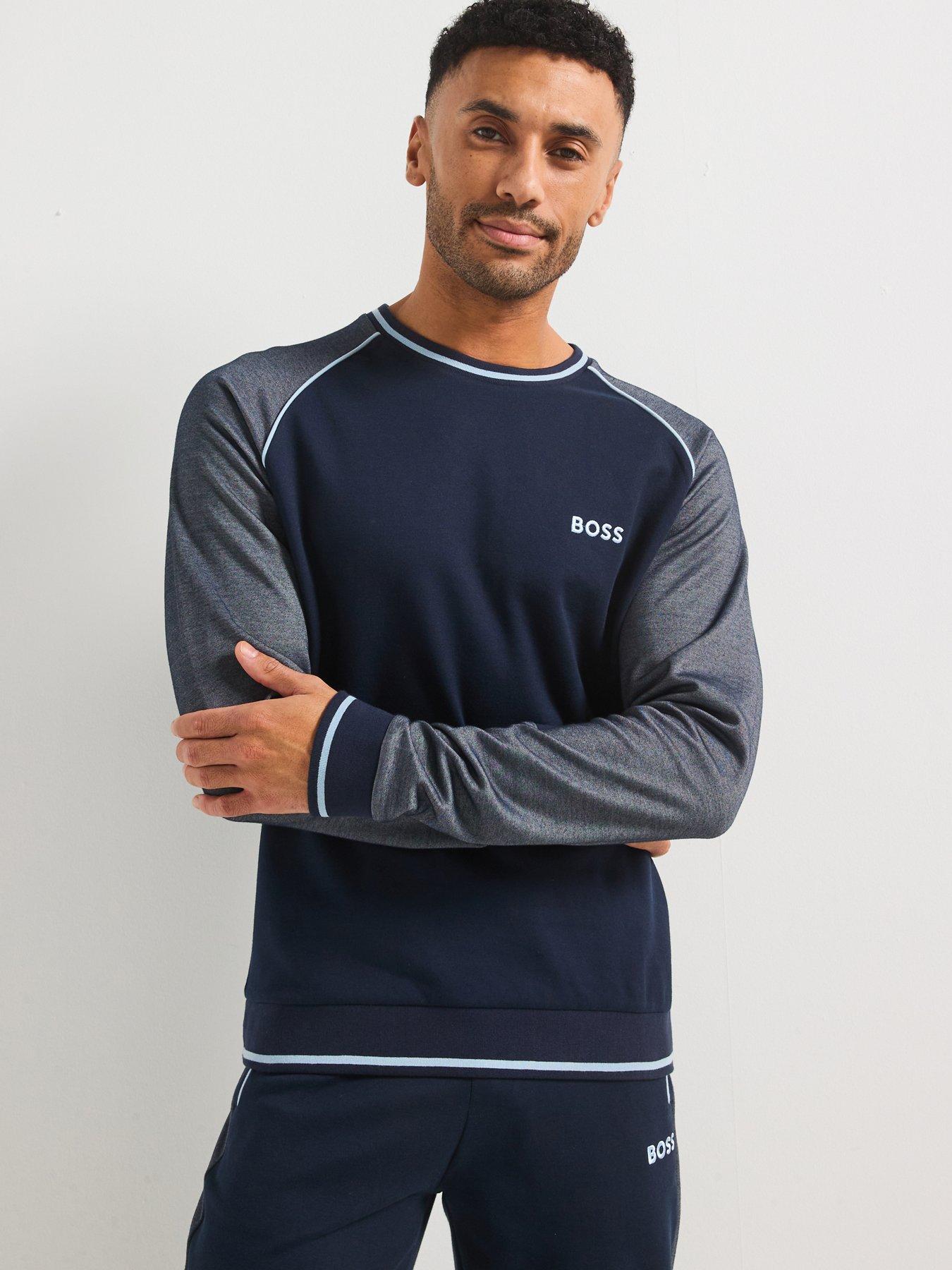 boss-tracksuit-regular-fit-loungewear-crew-sweat-navy
