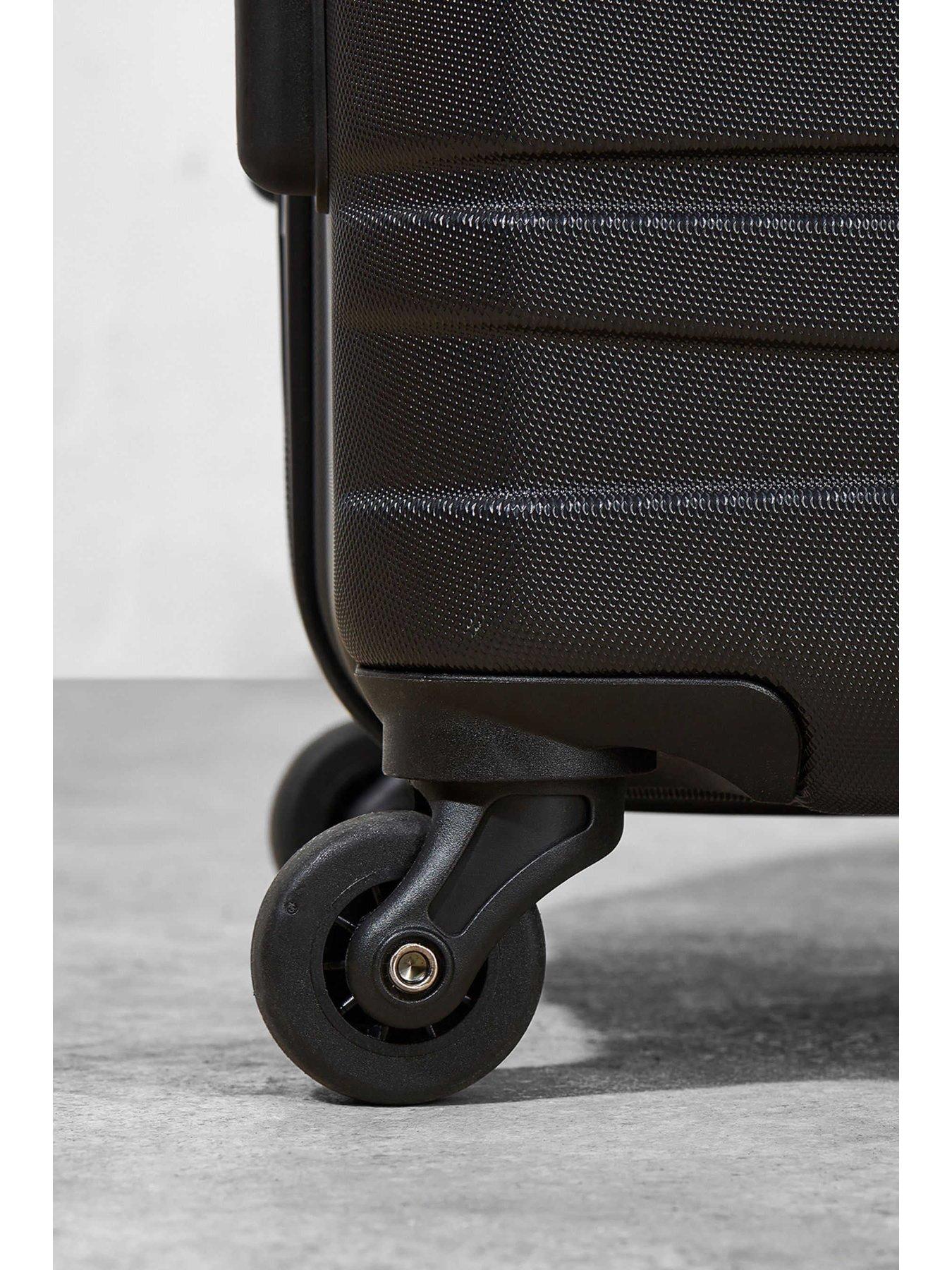  image of rock-luggage-seattle-3-piece-suitcase-luggage-set
