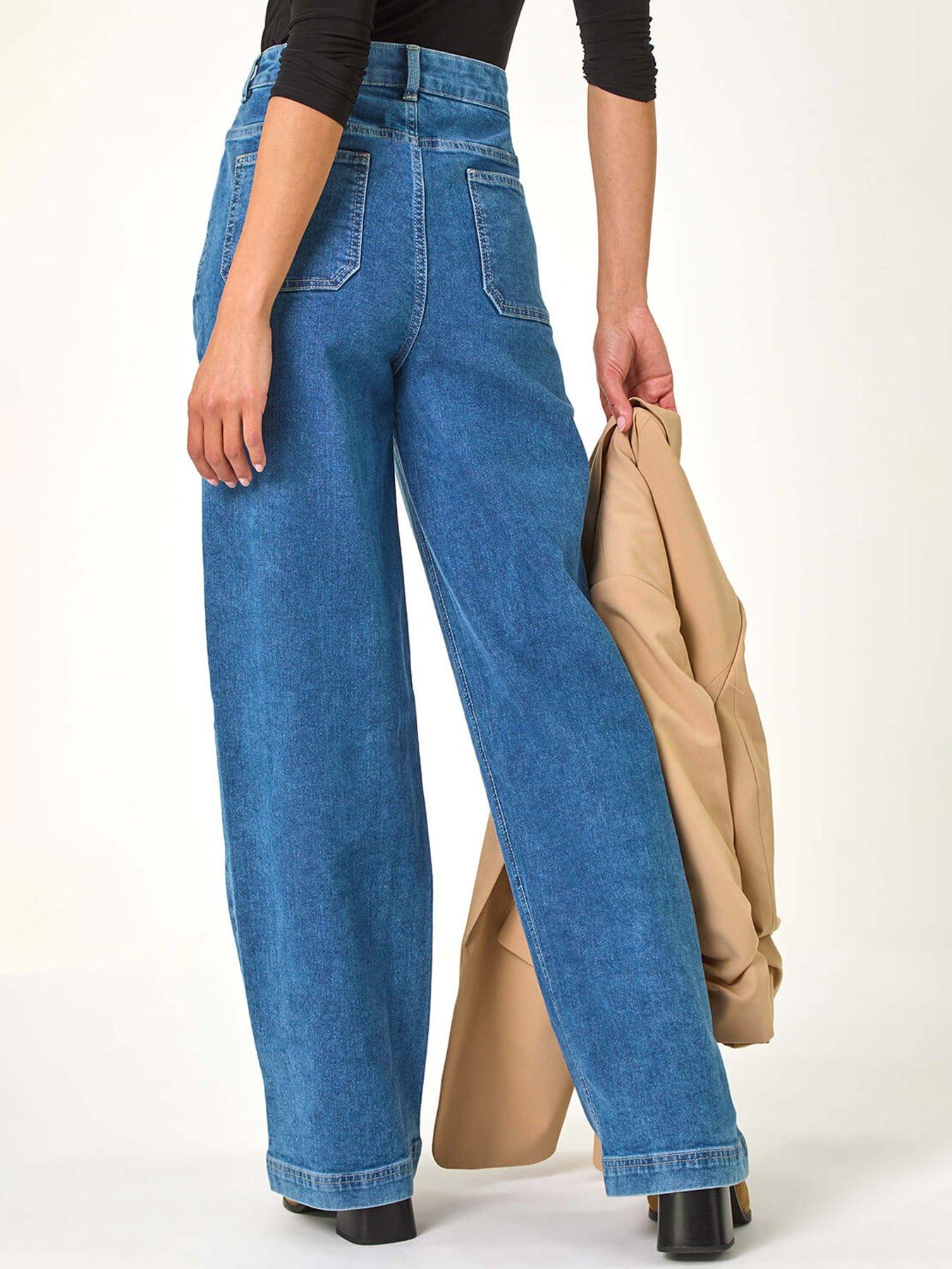  image of roman-cotton-blend-wide-leg-stretch-jeans-light-denim