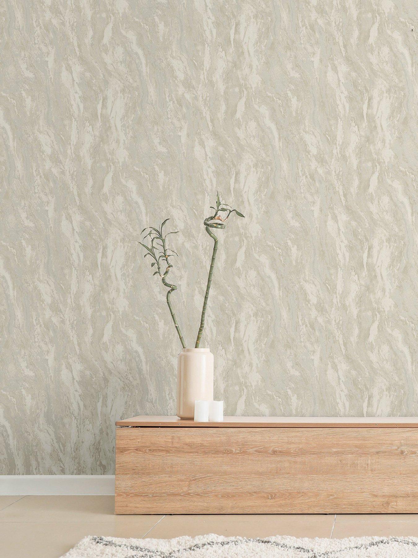 Image 5 of 6 of ARTHOUSE Luxe Texture Pearl Wallpaper