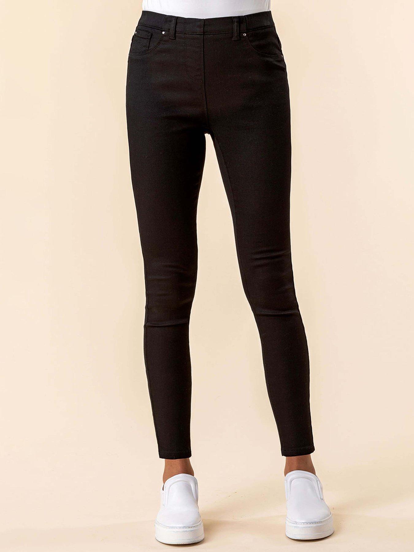undefined Ultimate Denim Cropped Jegging (29 Inch) - Black