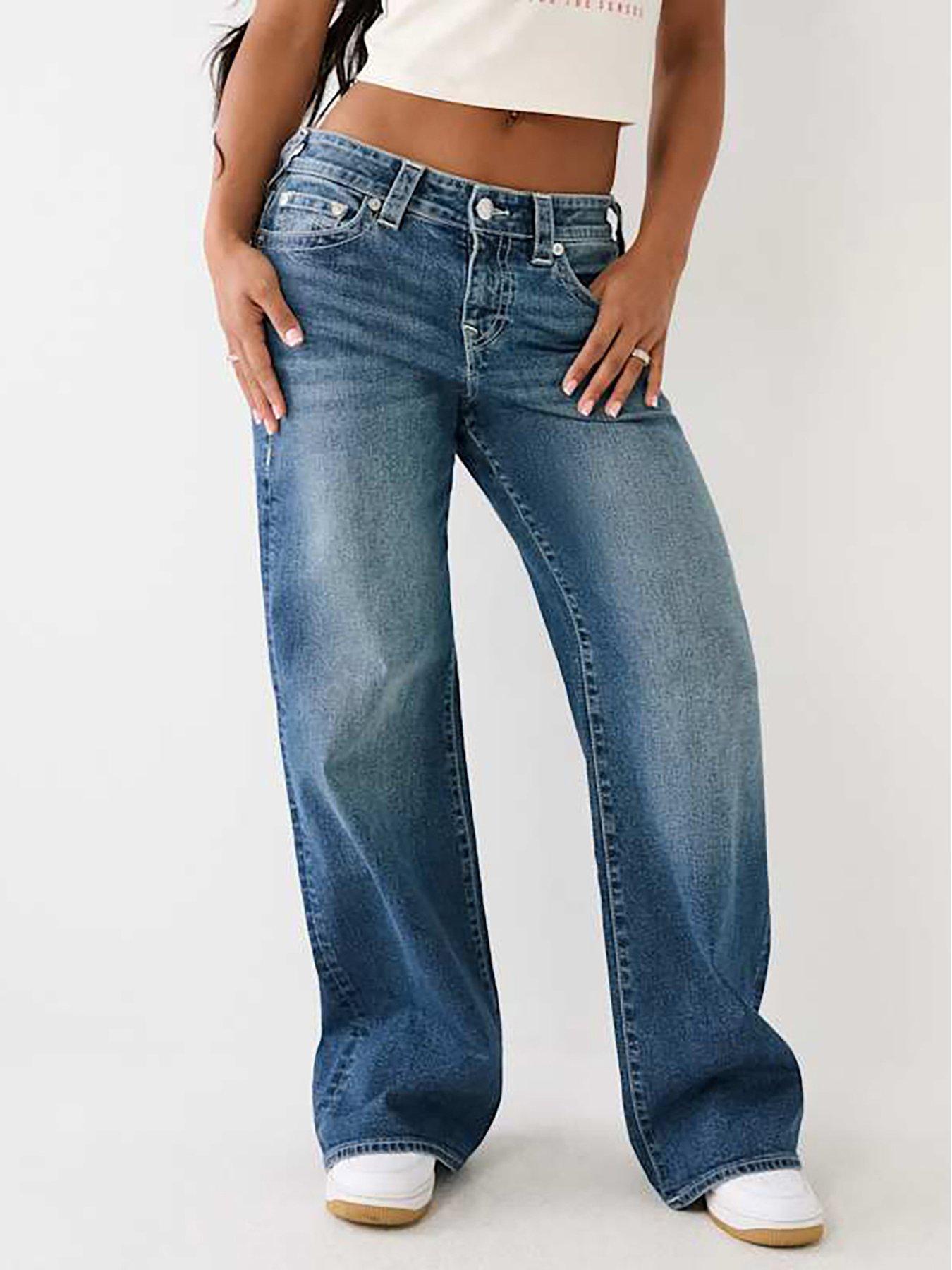 undefined Bobbi Baggy Jean - Dark Wash