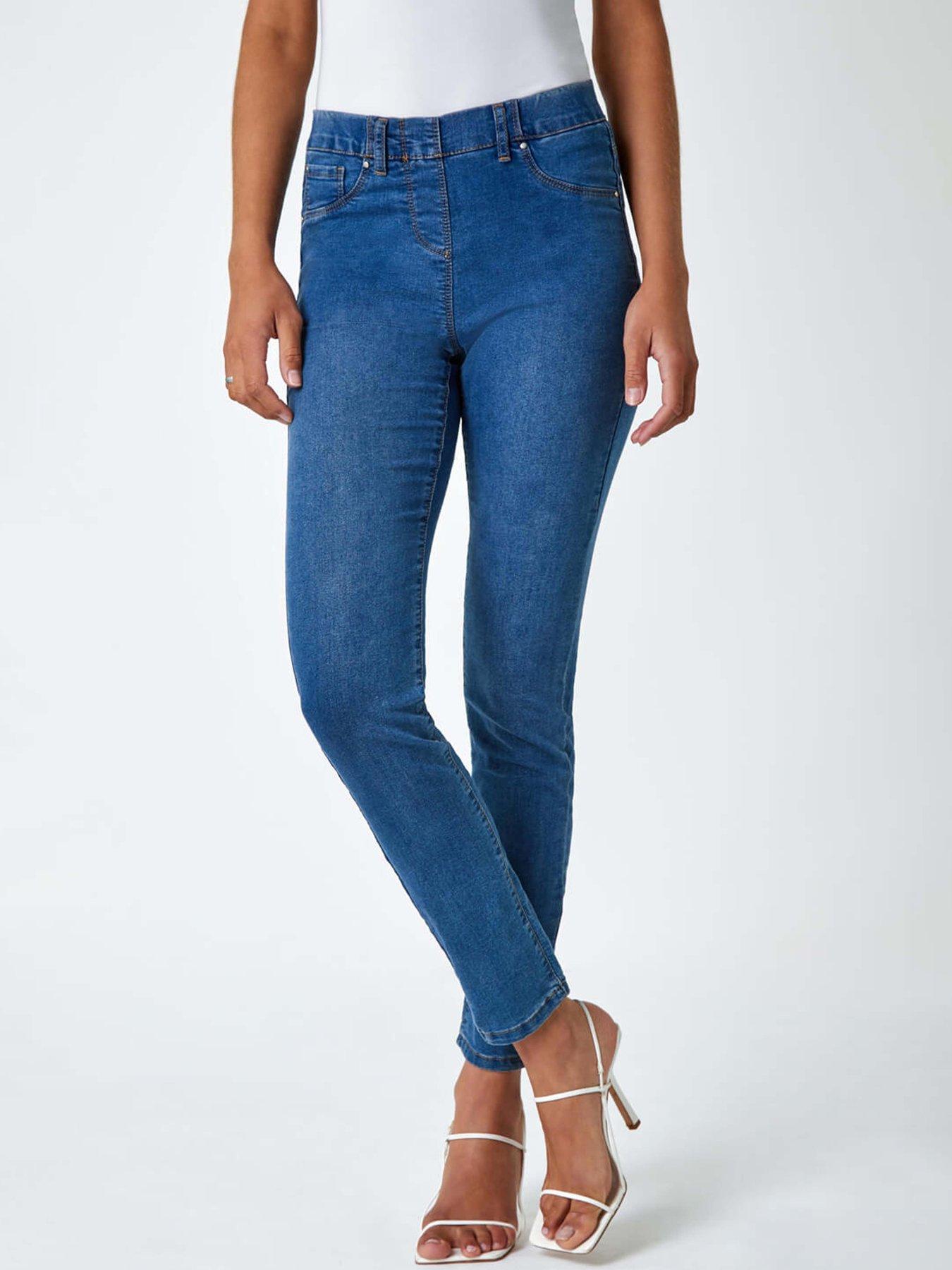 undefined 31" Denim Stretch Jegging - Denim