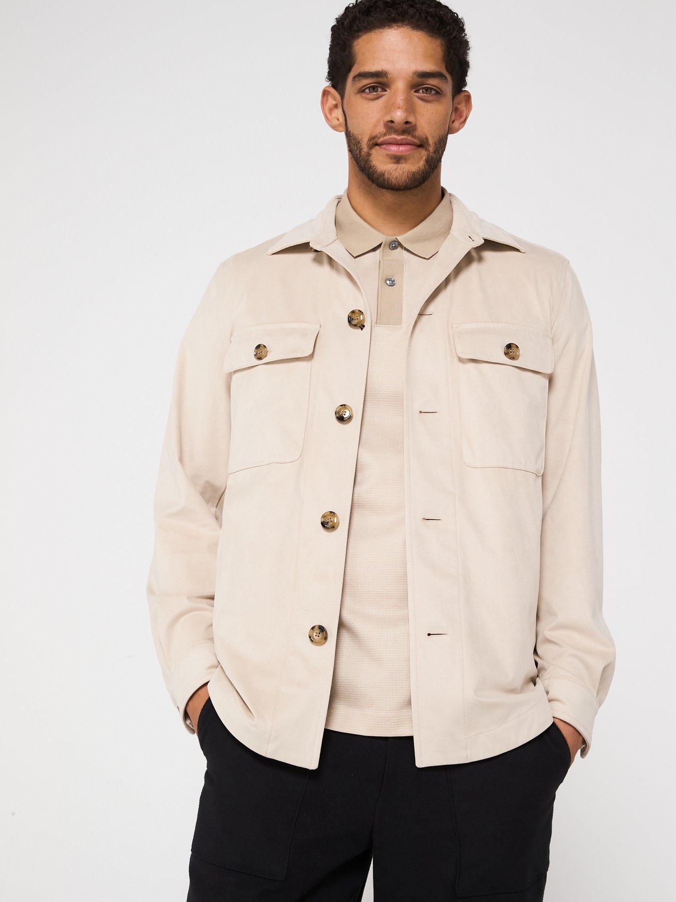  image of boss-c-carper-soft-brushed-overshirt-light-beige