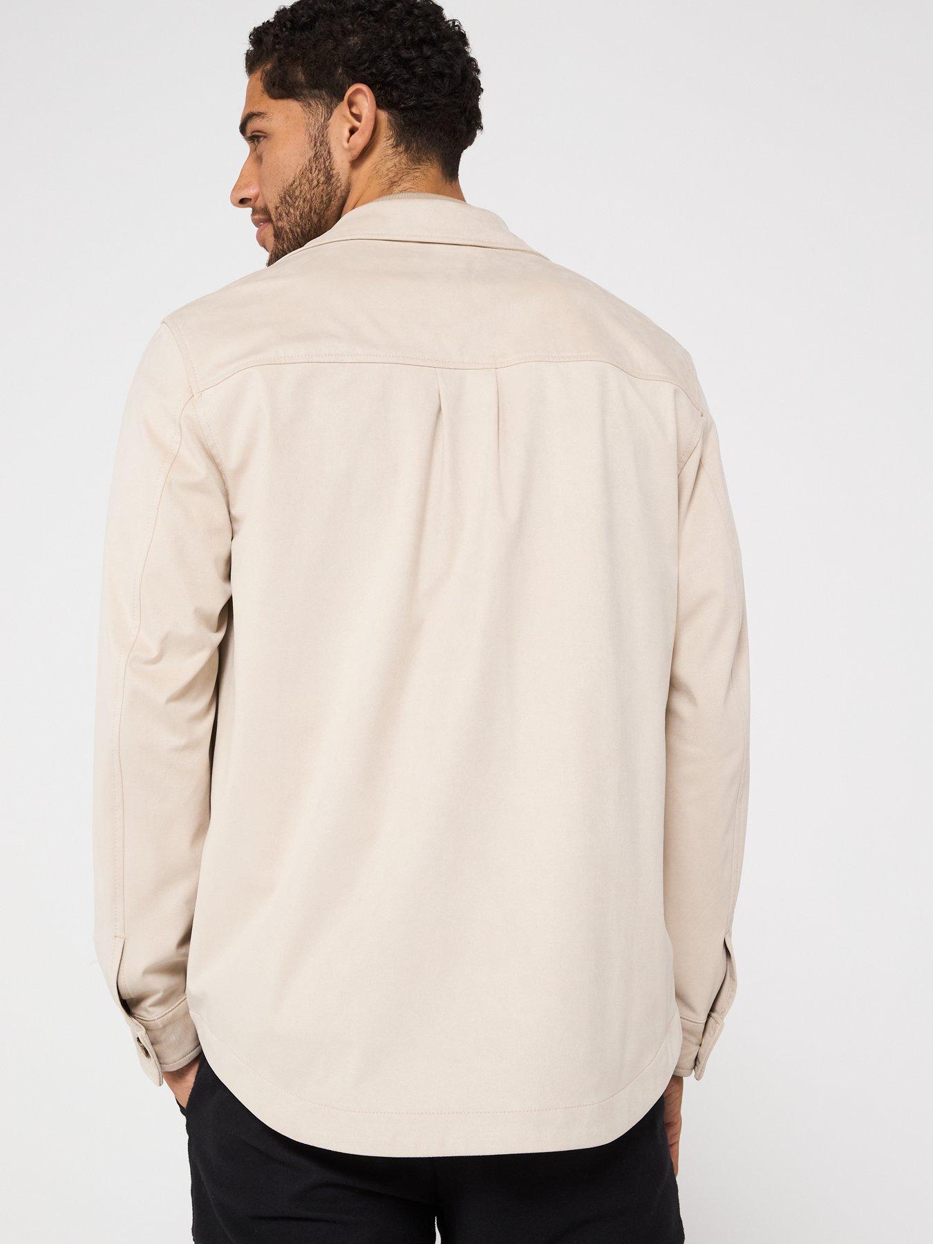  image of boss-c-carper-soft-brushed-overshirt-light-beige