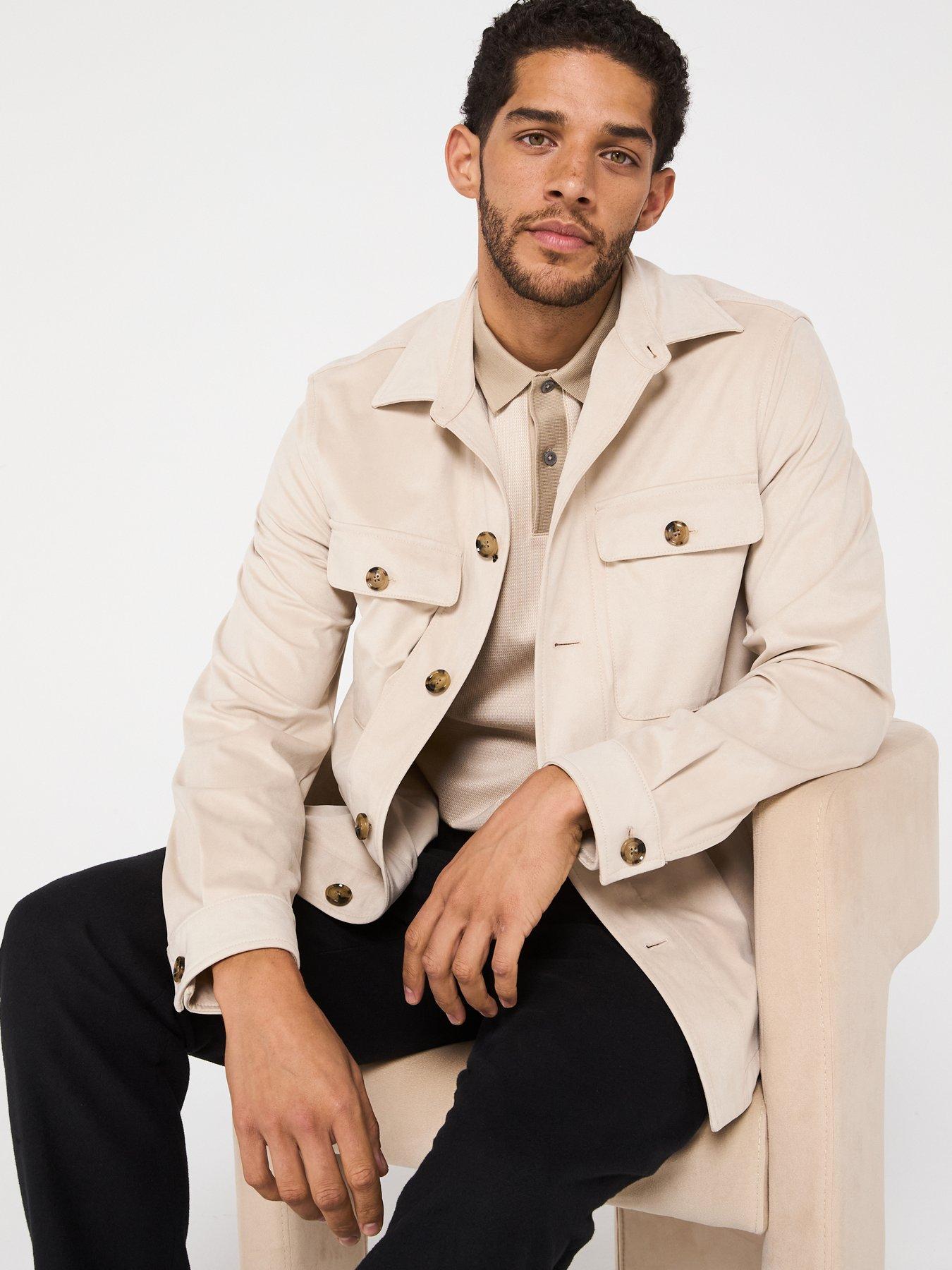  image of boss-c-carper-soft-brushed-overshirt-light-beige