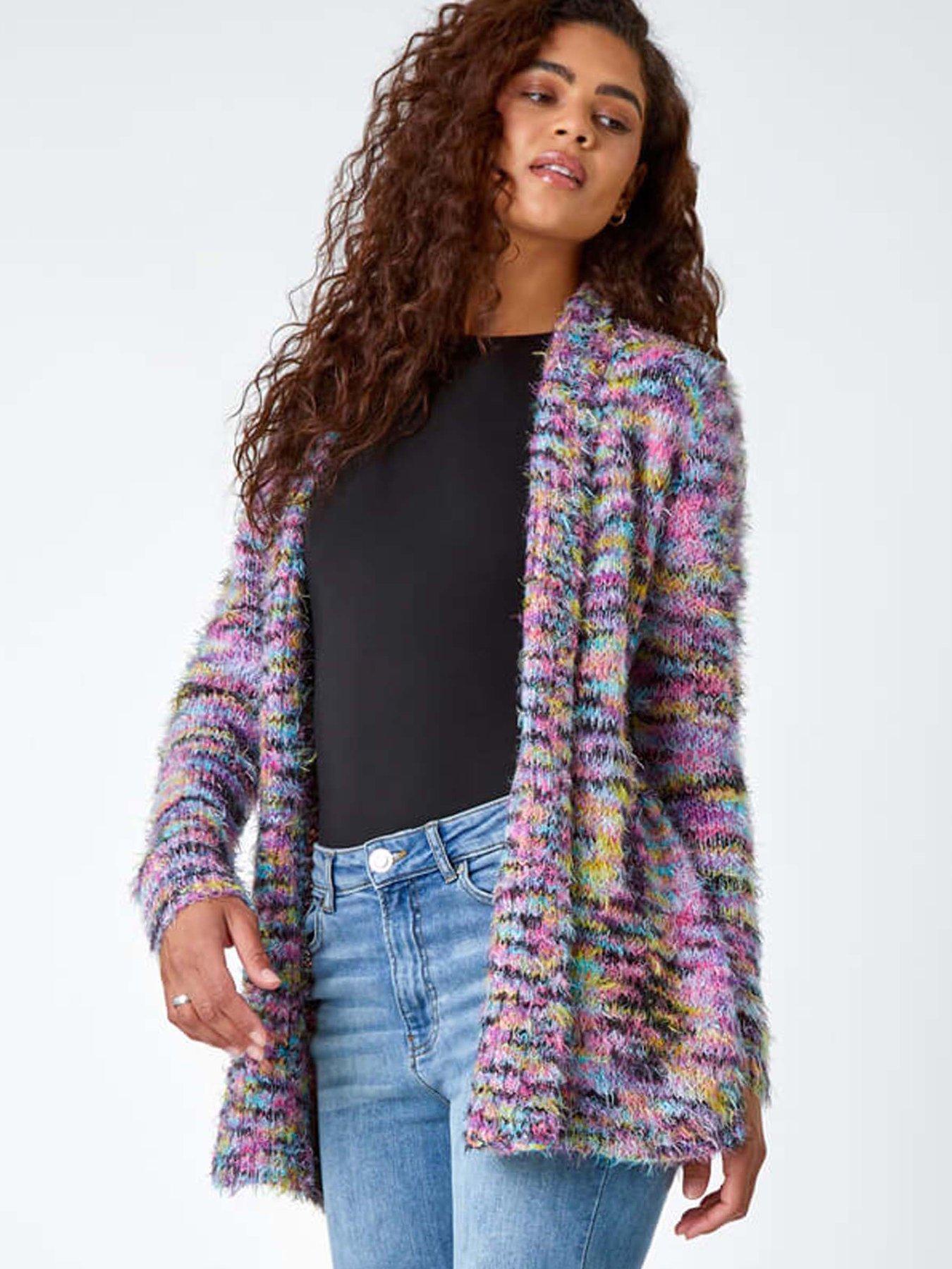 roman-fluffy-longline-cosy-cardigan-purple