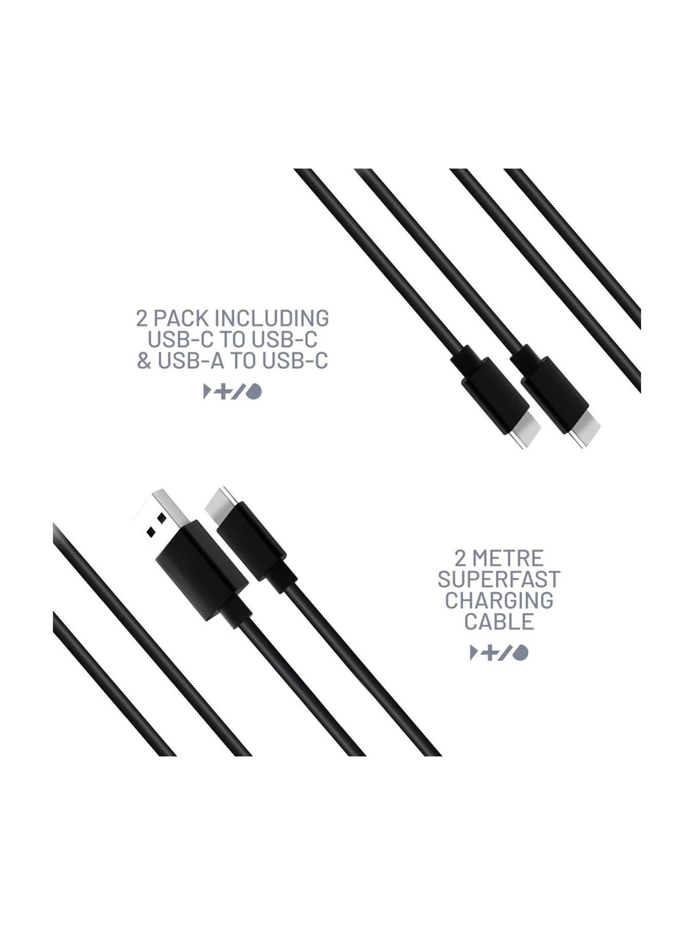 Image 5 of 6 of Stealth USB-C Charge &amp; Data Cables - Twin Pack