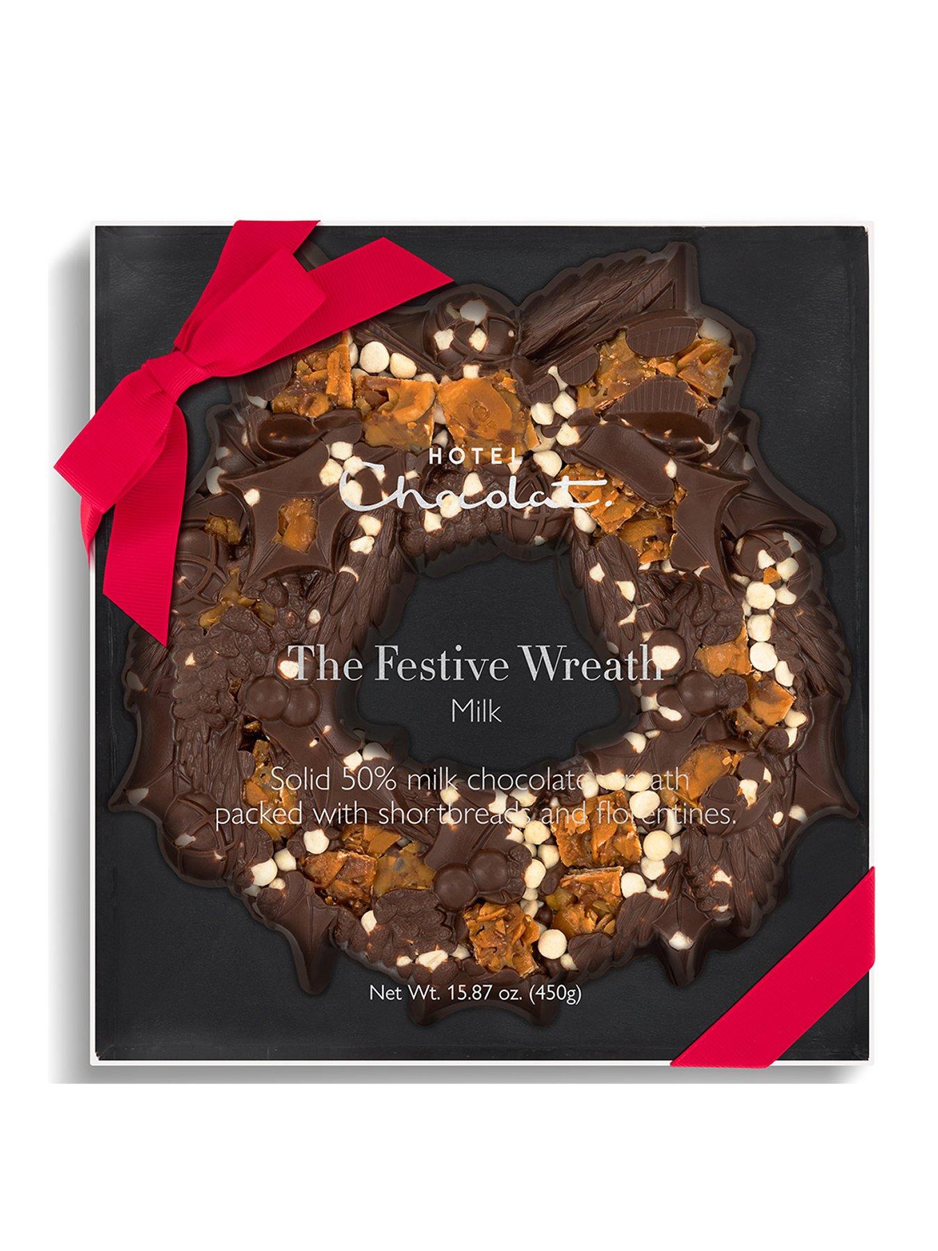 Hotel Chocolat The Large Festive Wreath Milk